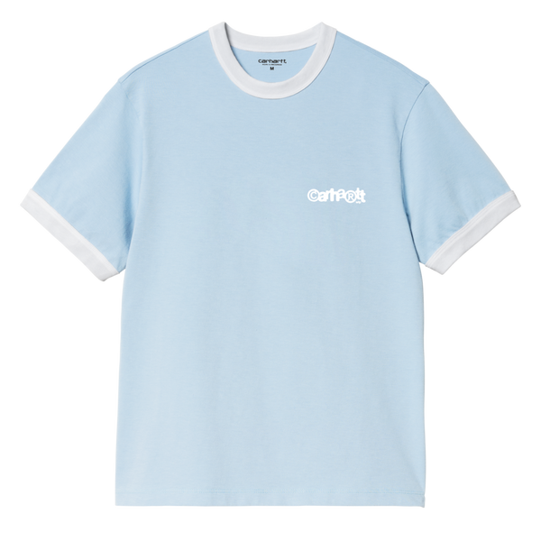 S/S Ip Ringer T-Shirt Icaria / White / White
