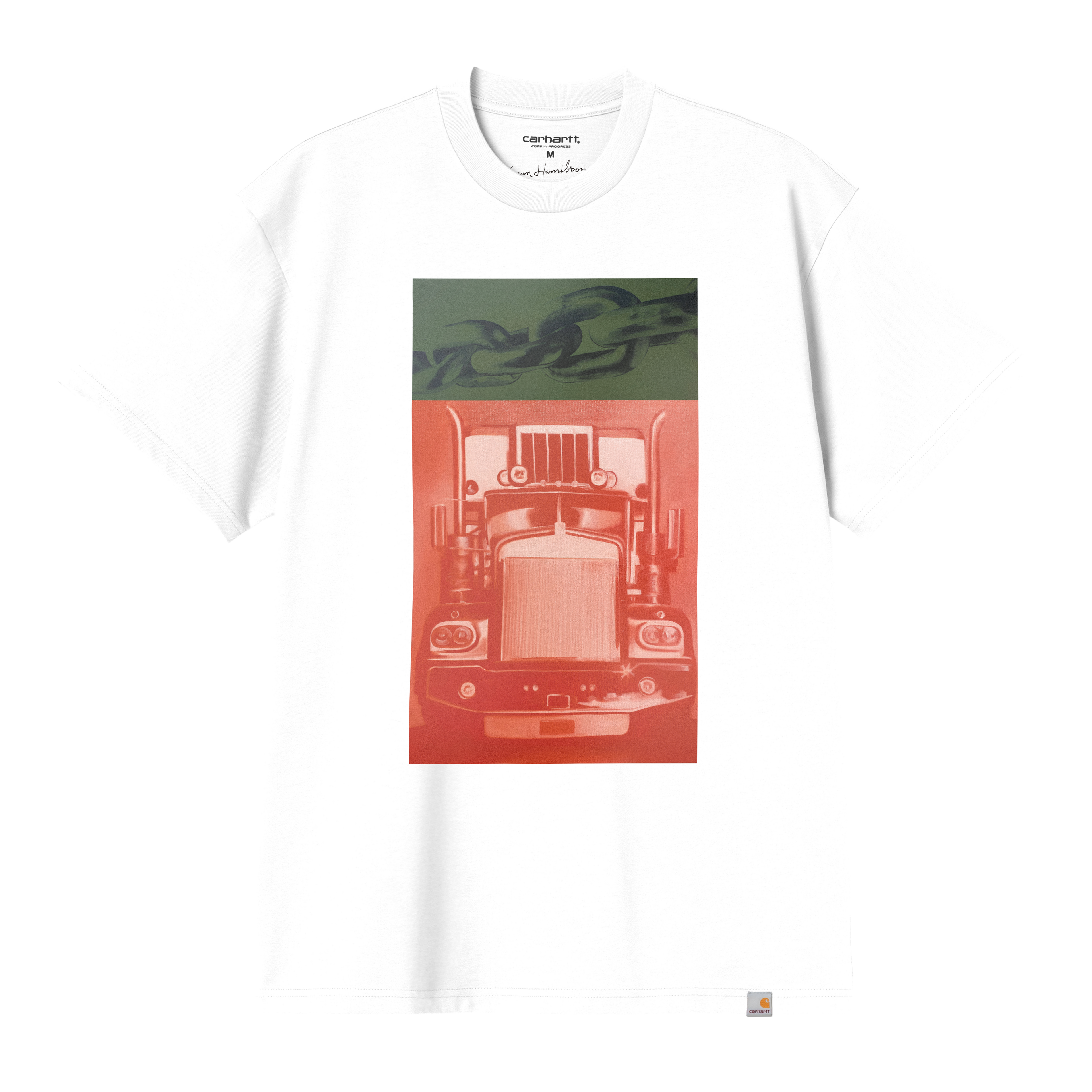 Carhartt WIP S/S Sean Hamilton 01 T-Shirt, White | Official Online