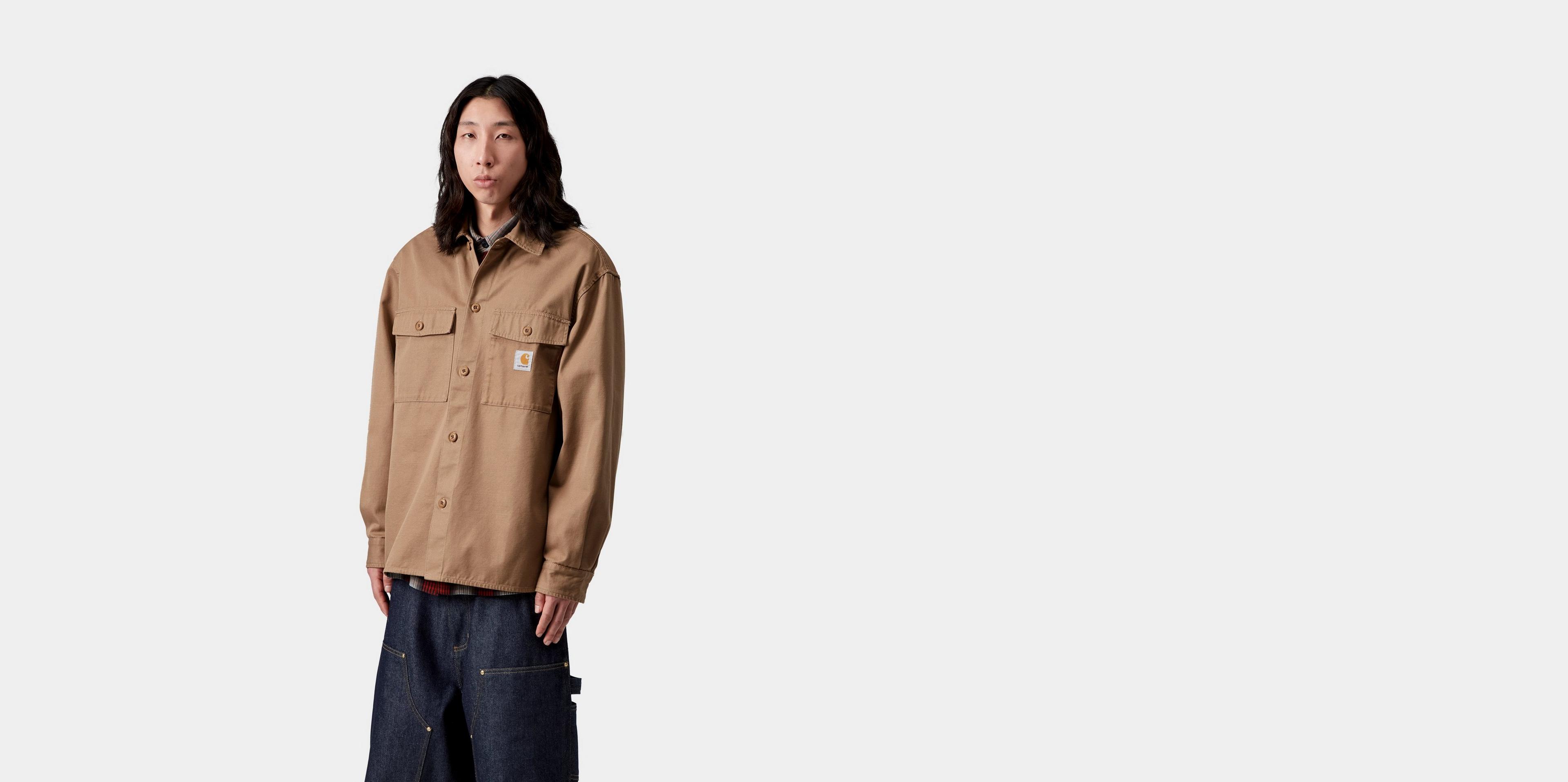 Carhartt WIP Kelly Shirt Jac, Peanut | Official Online Store