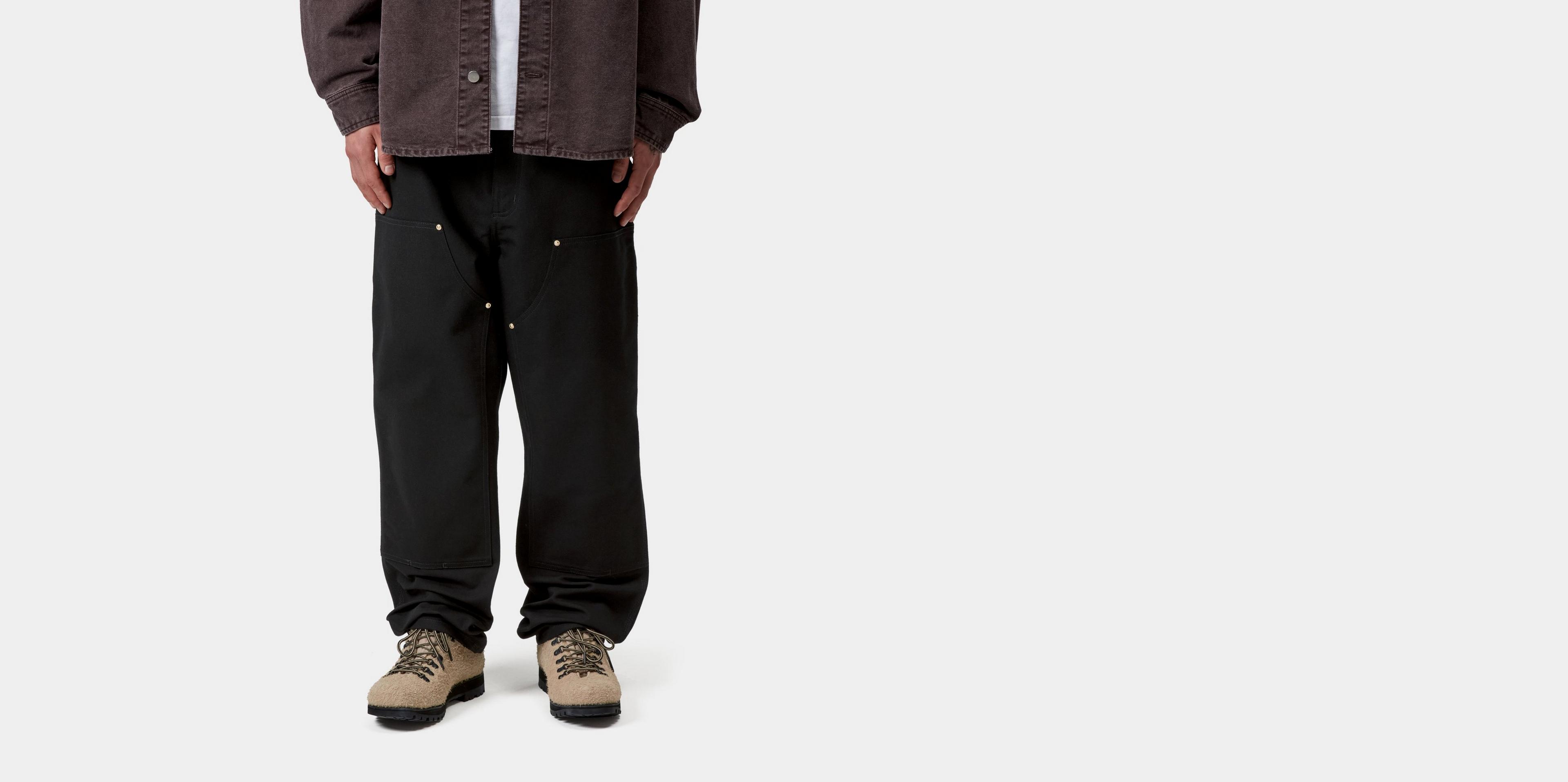 Carhartt WIP Double Knee Pant, Black | Official Online Store