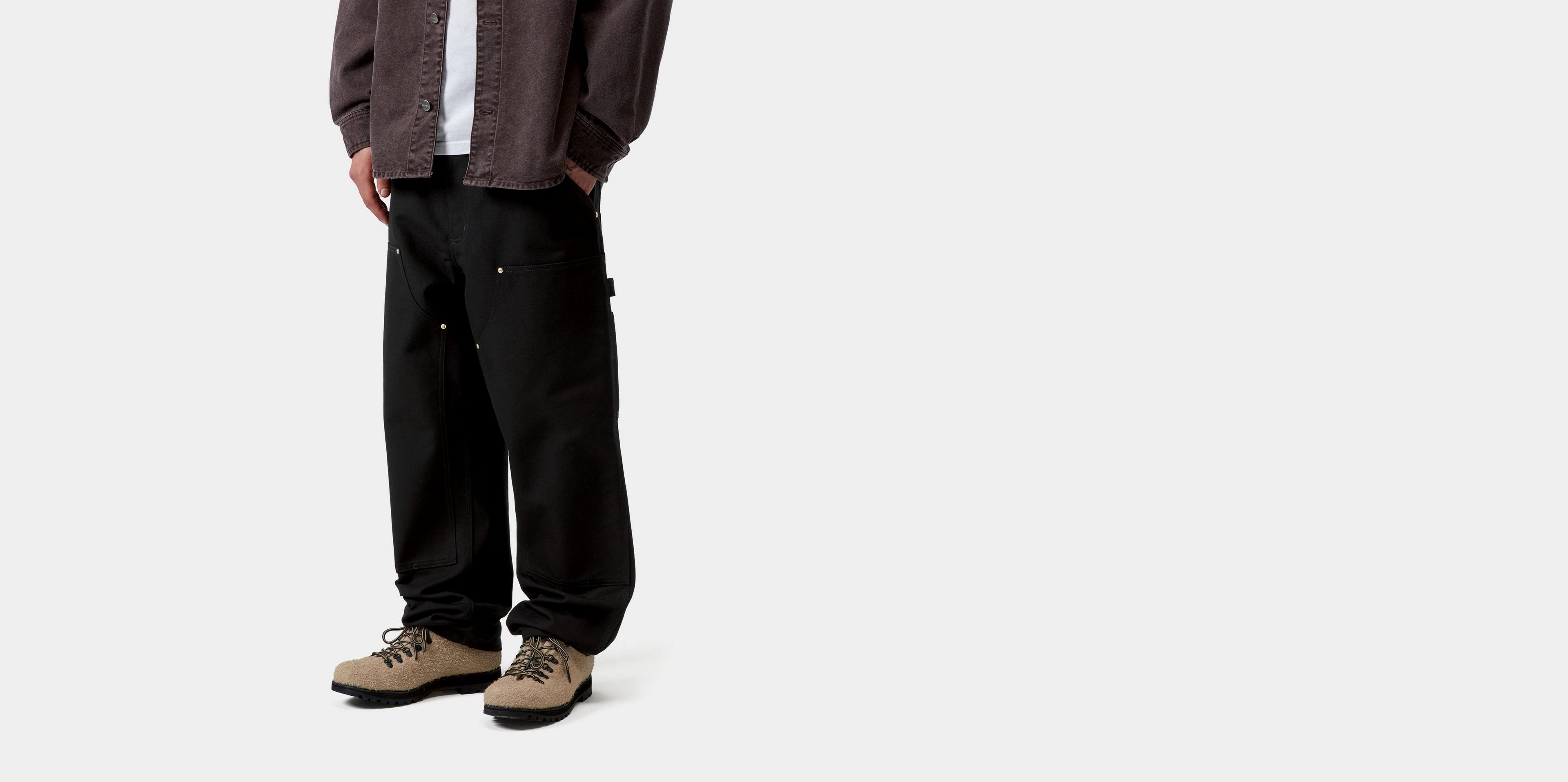 Carhartt WIP Double Knee Pant, Black | Official Online Store