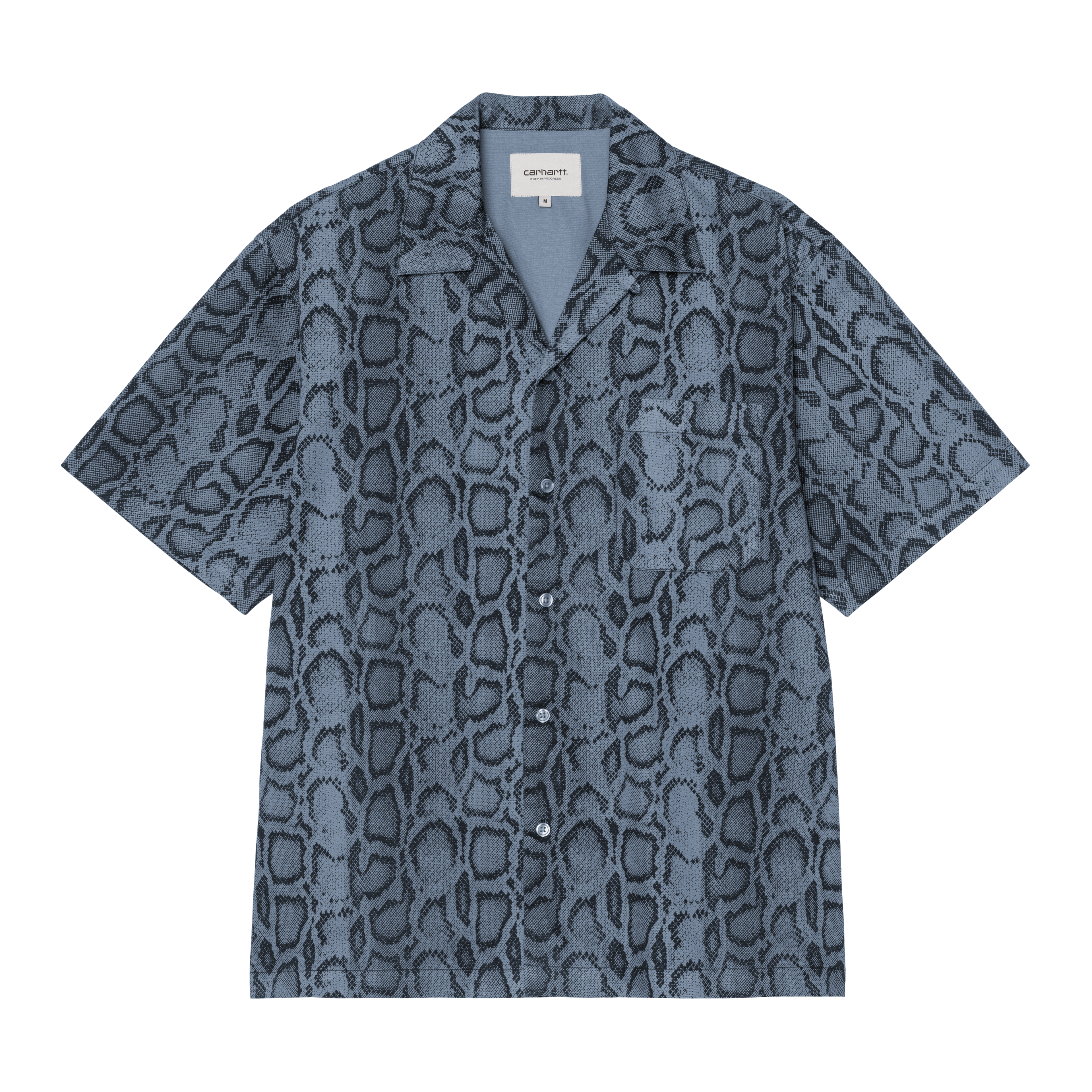 carhartt SNAKE SWEATSHIRT＆SHORTSセットアップ Carhartt WIP S/S Snake Camo Shirt, Snake Camo, Velvet Blue