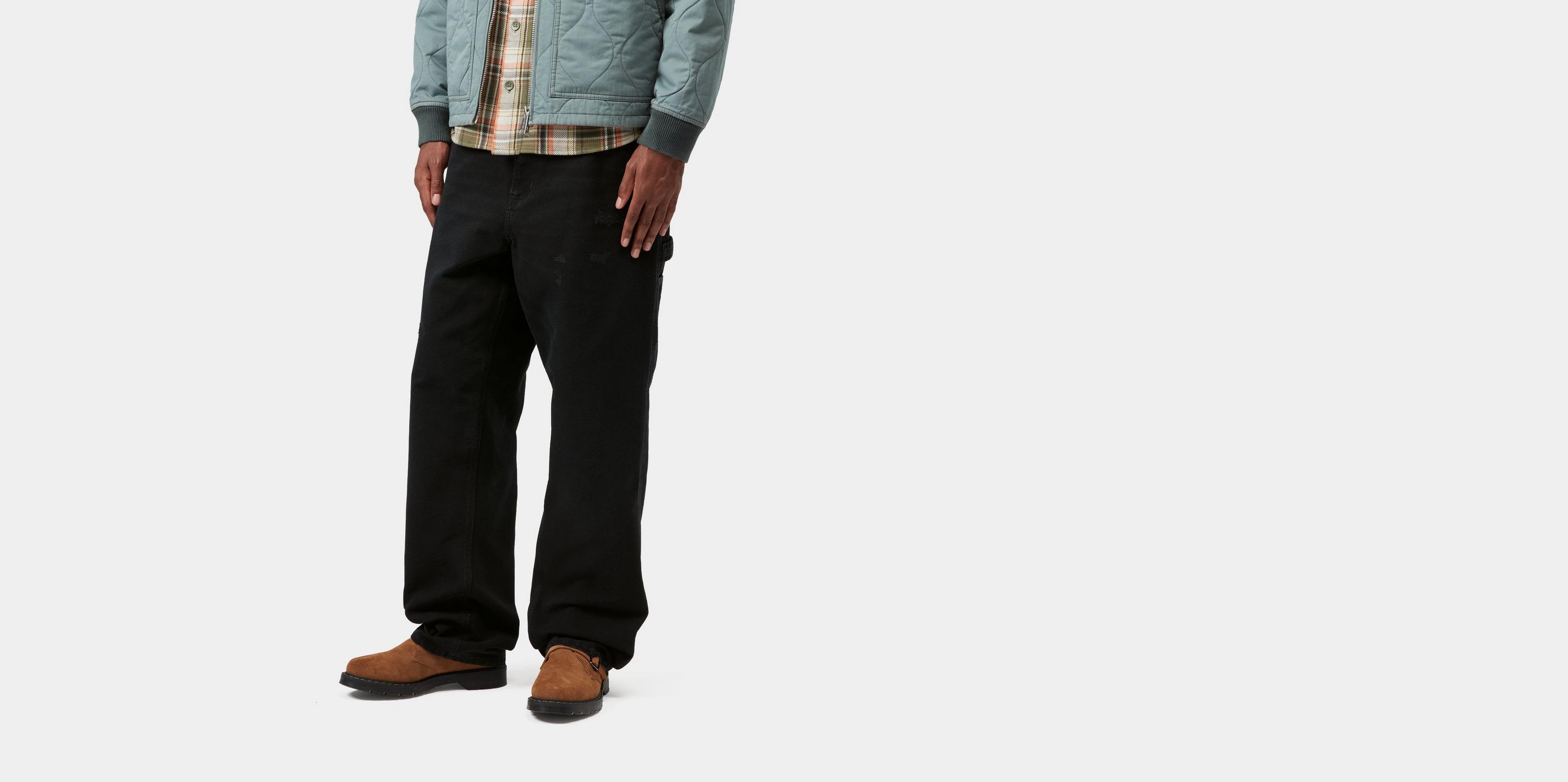 Carhartt WIP Single Knee Pant, Black | Official Online Store