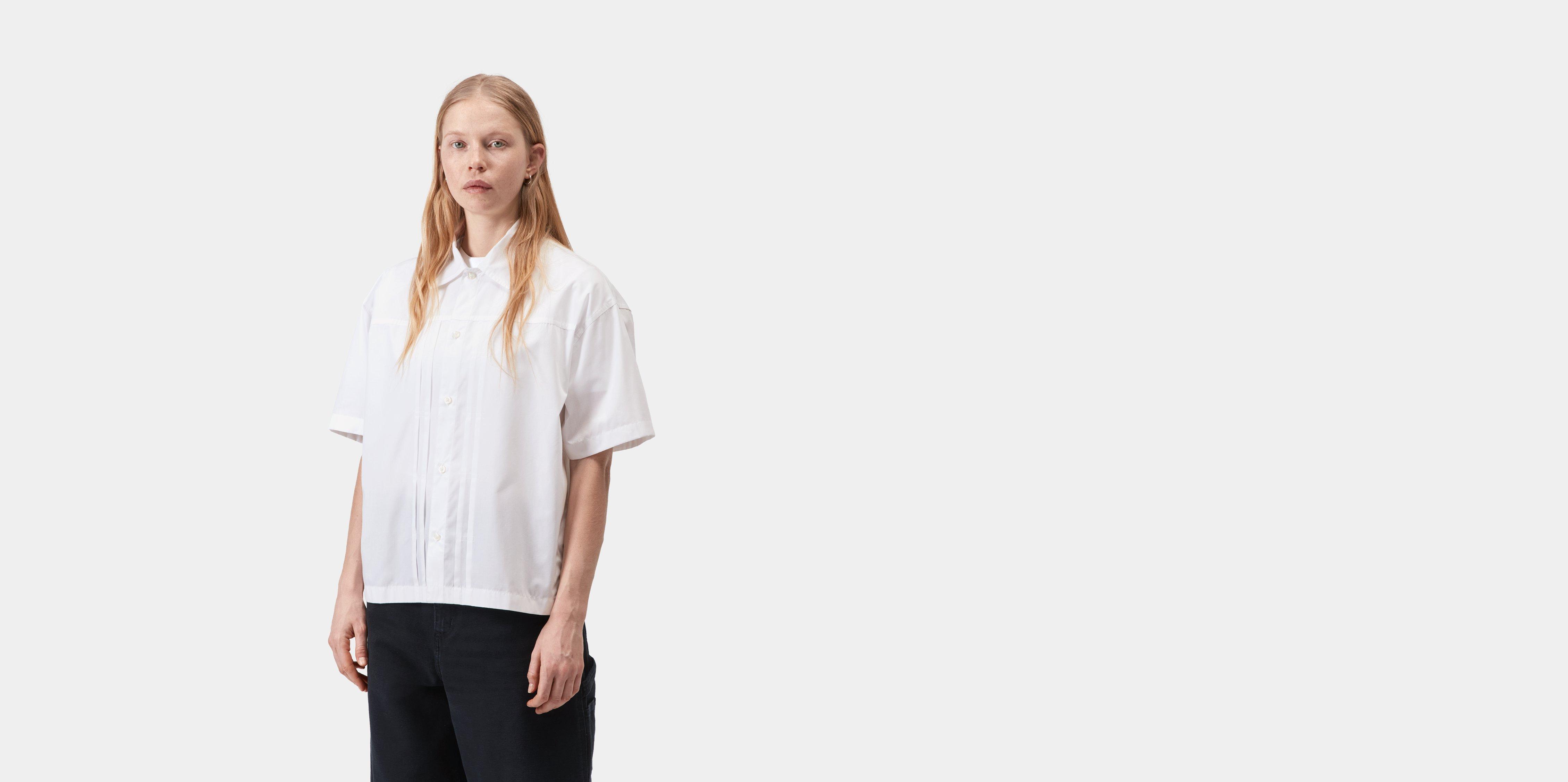 Carhartt WIP W' S/S Belmont Shirt White | S | Women