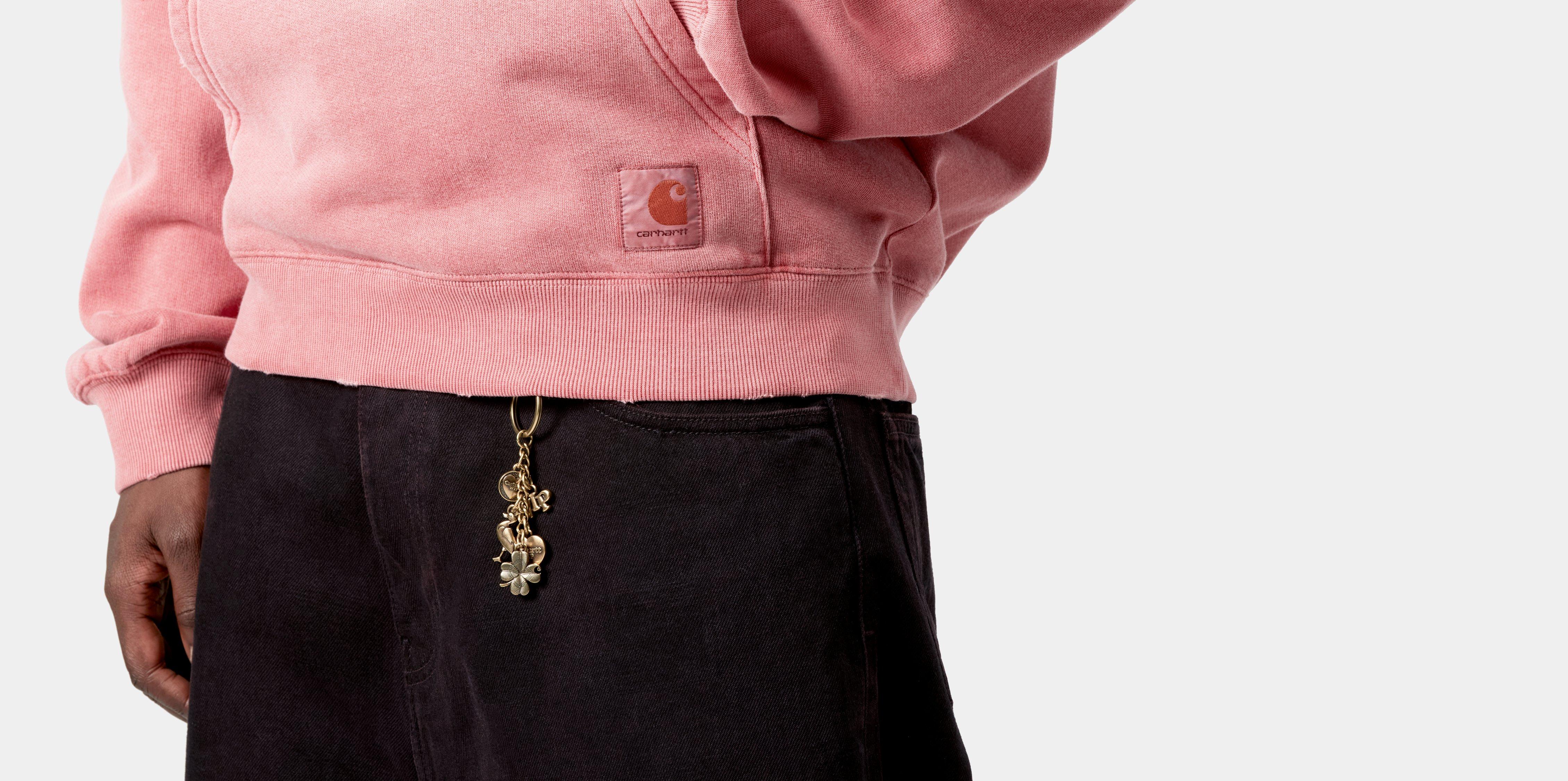 Carhartt WIP Charms Keychain Gold | yellow