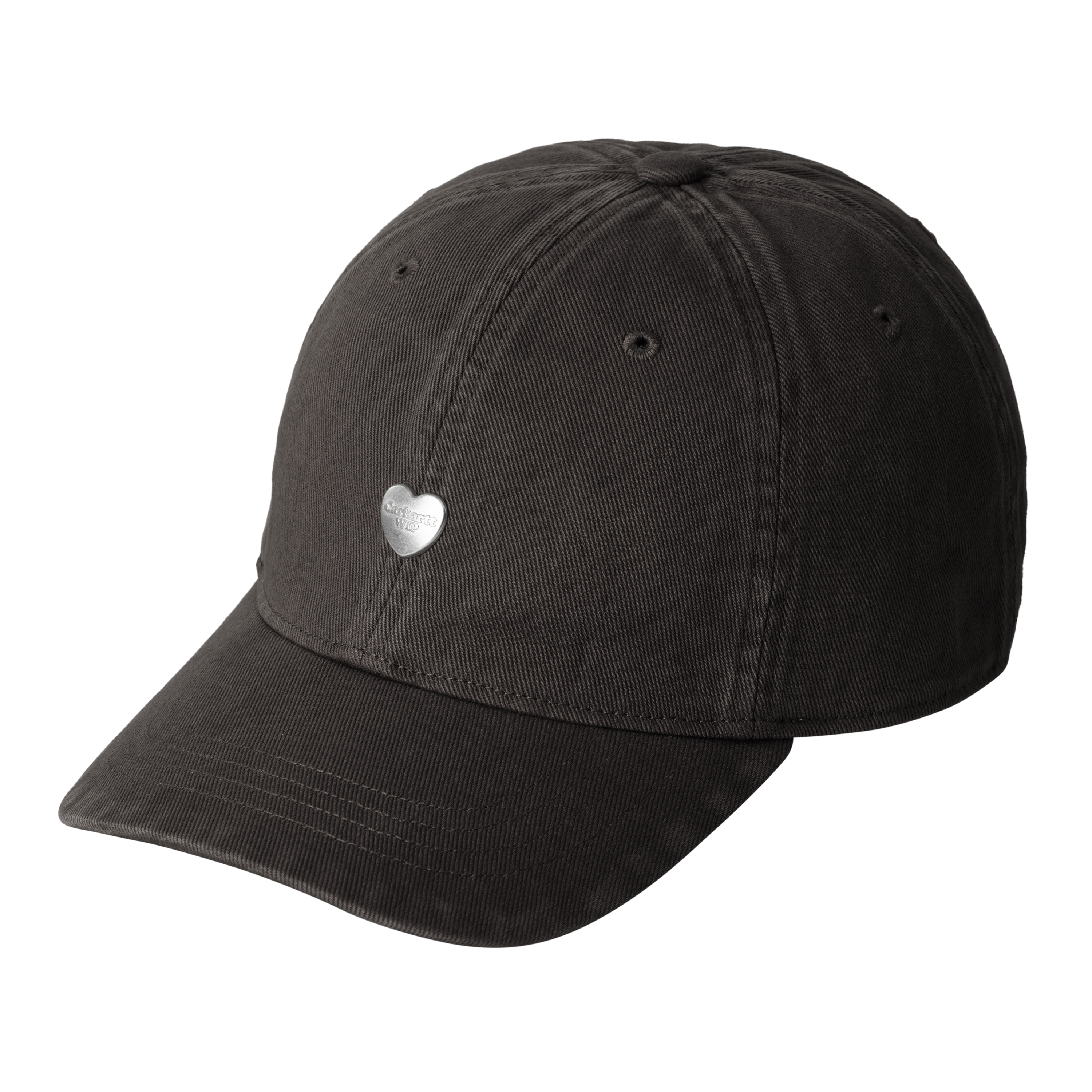 Carhartt WIP Heart Metal Cap, Black / Silver | Official Online Store
