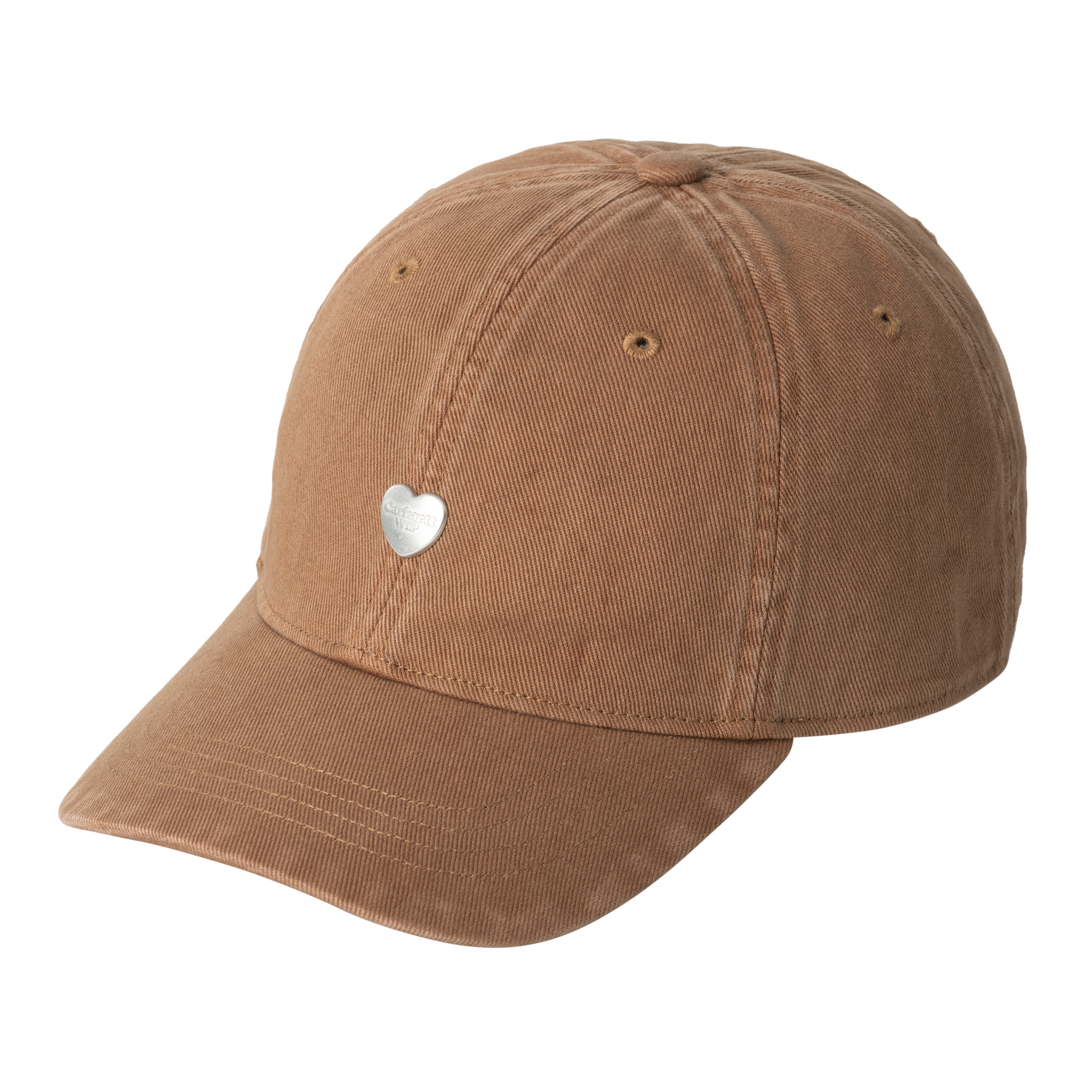 Carhartt WIP Heart Metal Cap, Hamilton Brown / Silver | Official Online ...