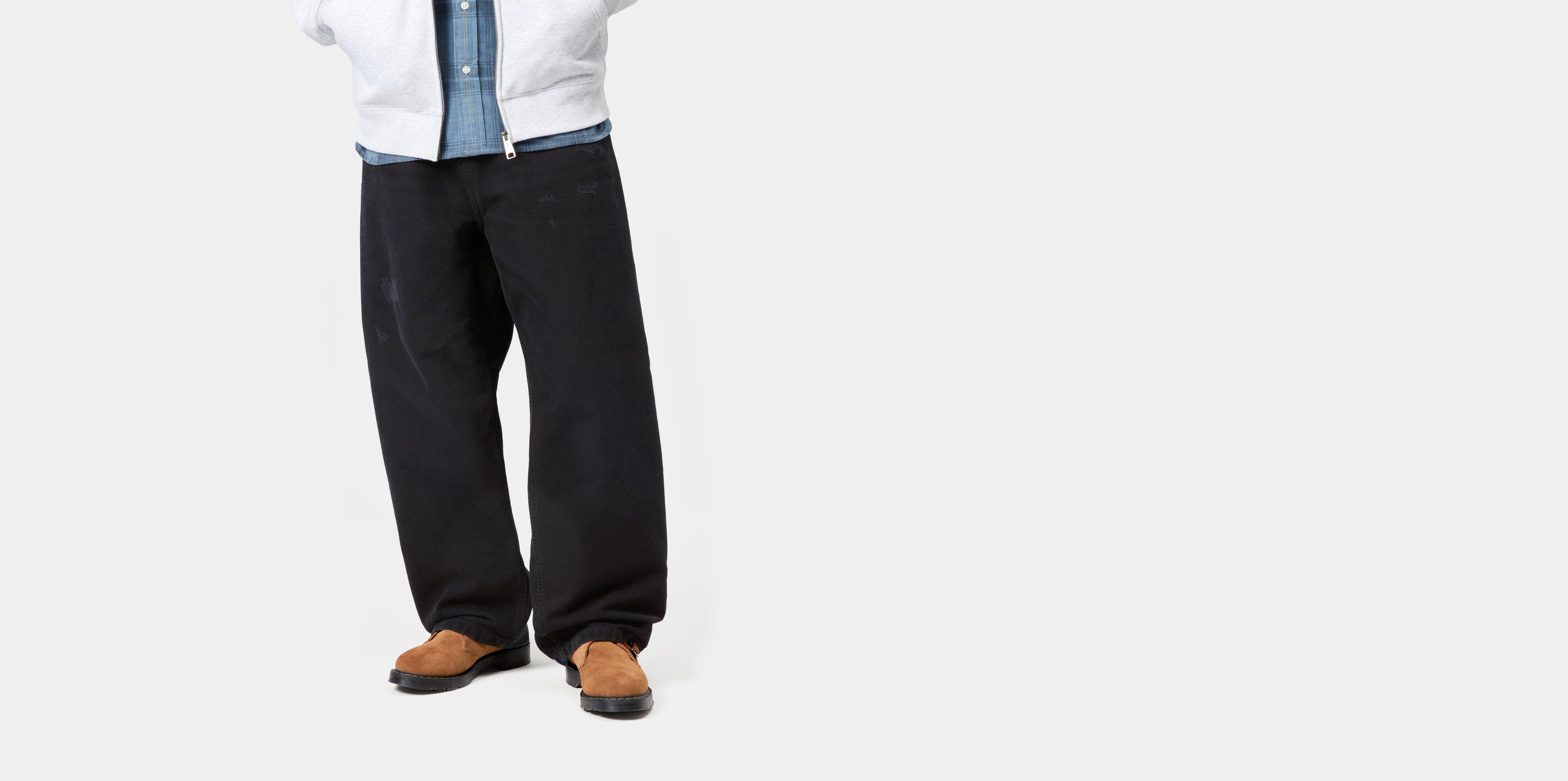 Carhartt WIP Brandon Pant Black grind wash | M | Men