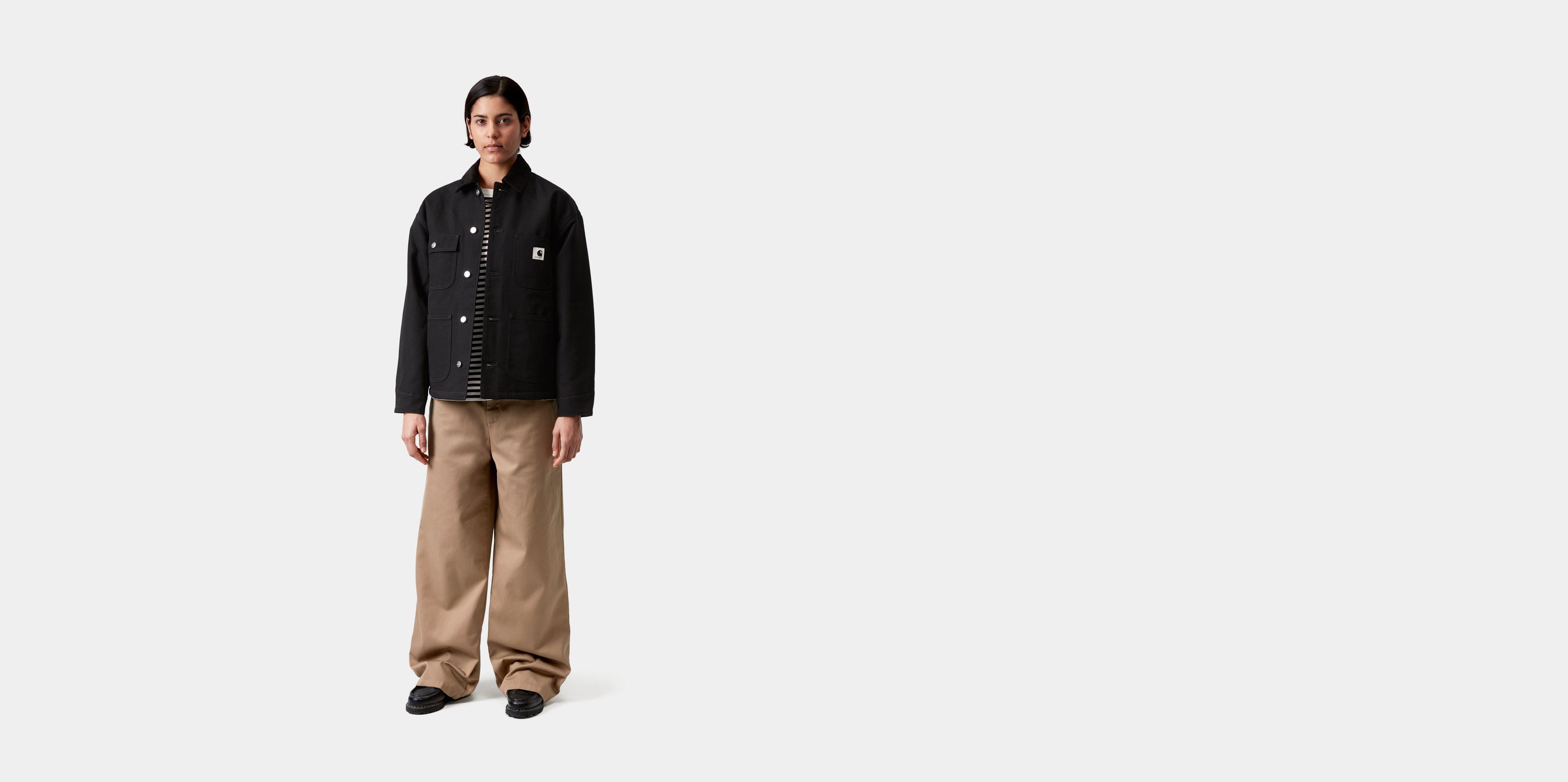 Carhartt WIP Women's OG Michigan Coat, Black / Black | Official