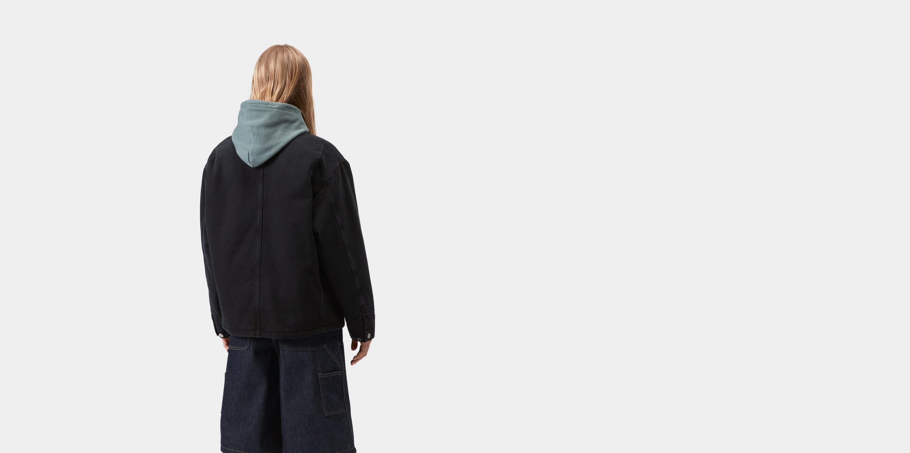 Carhartt WIP Women's OG Michigan Coat, Black / Black | Official