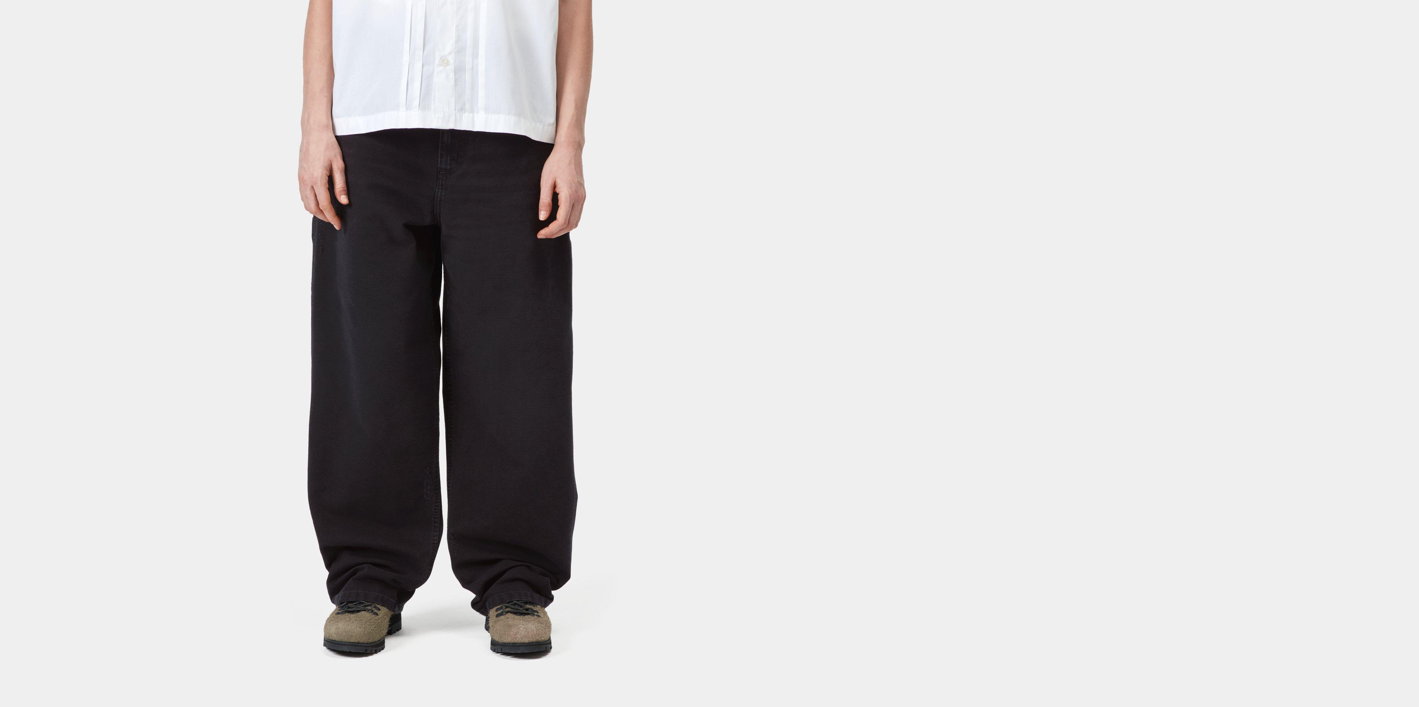 Carhartt WIP W' Brandon Single Knee Pant Black grind wash | L | Women