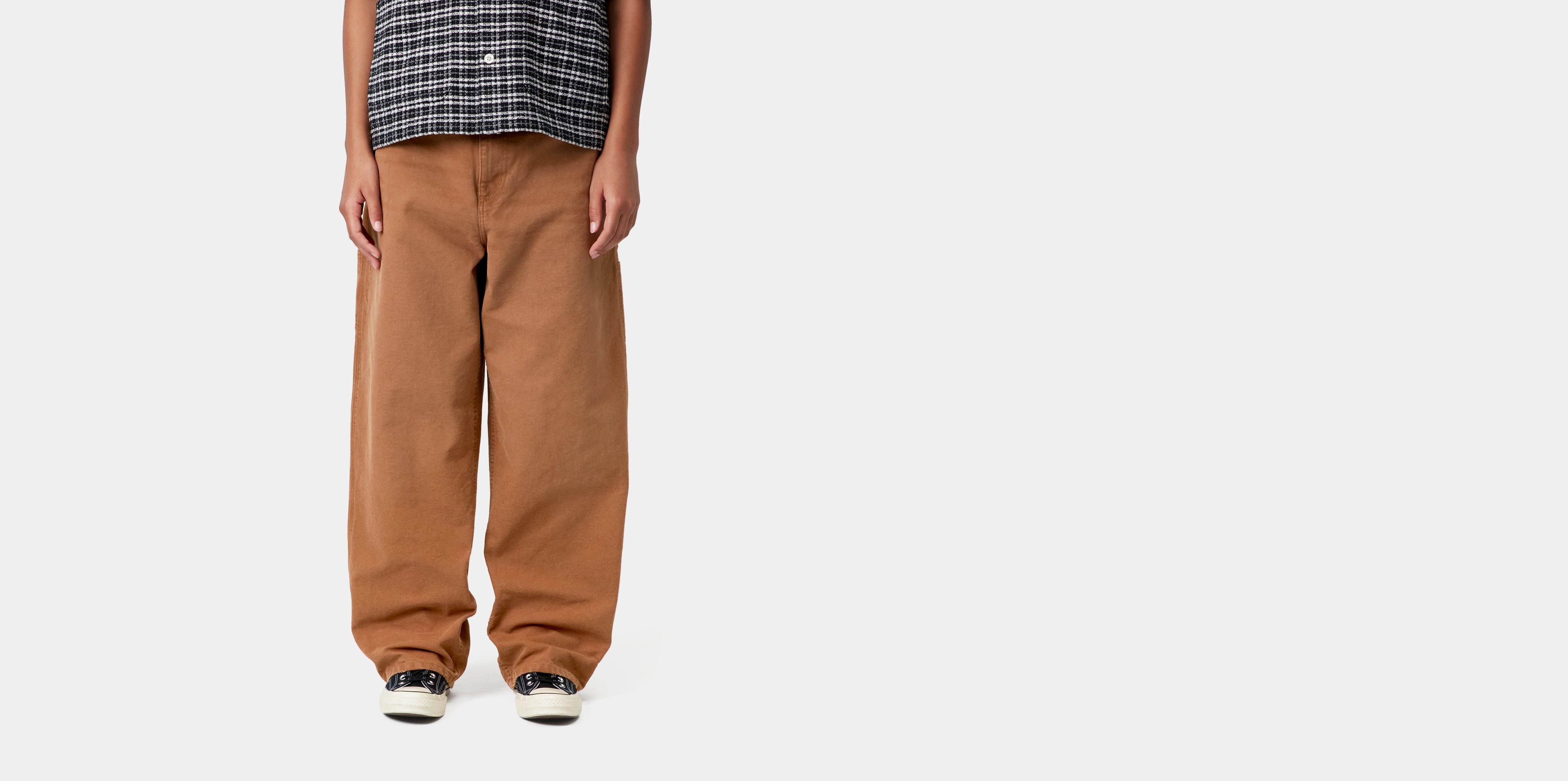 Carhartt WIP W' Brandon Single Knee Pant Hamilton Brown grind wash | M | Women