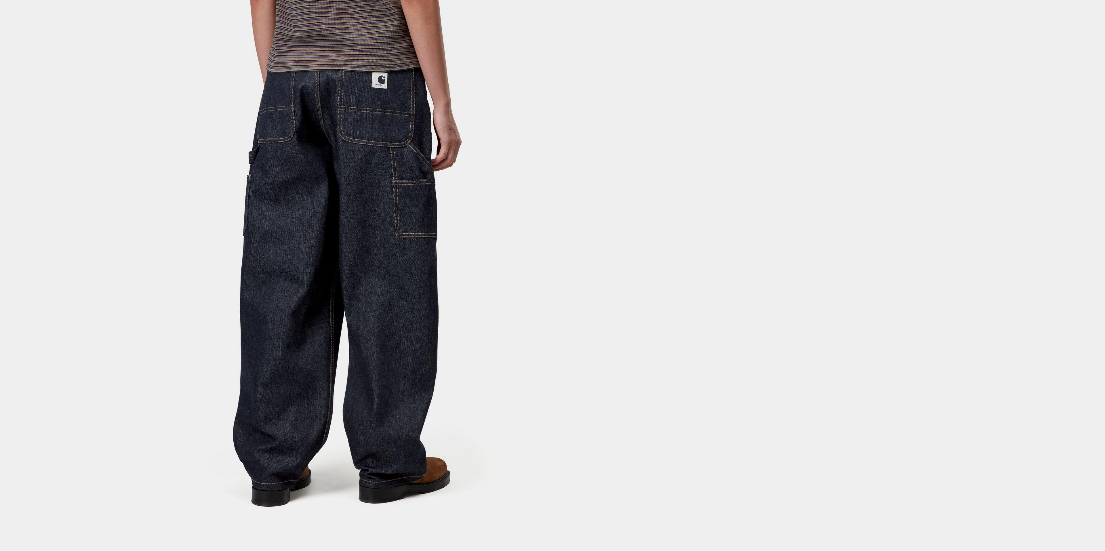 Carhartt WIP W' Brandon Double Knee Pant, Blue | Official Online Store
