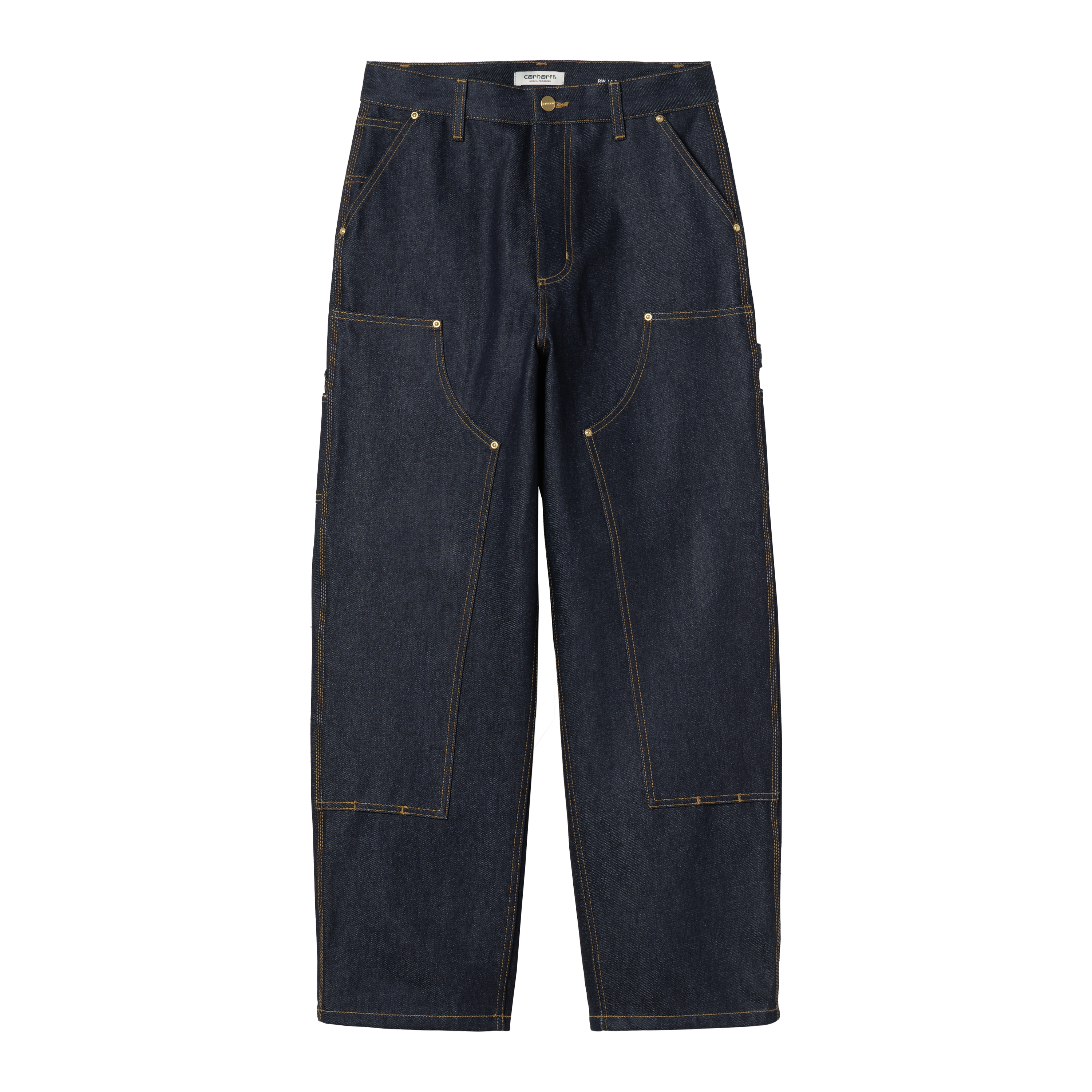 希少W’Brandon double Knee pant ダブルニーパンツ　L Carhartt WIP W' Brandon Double Knee Pant, Blue | Official Online Store