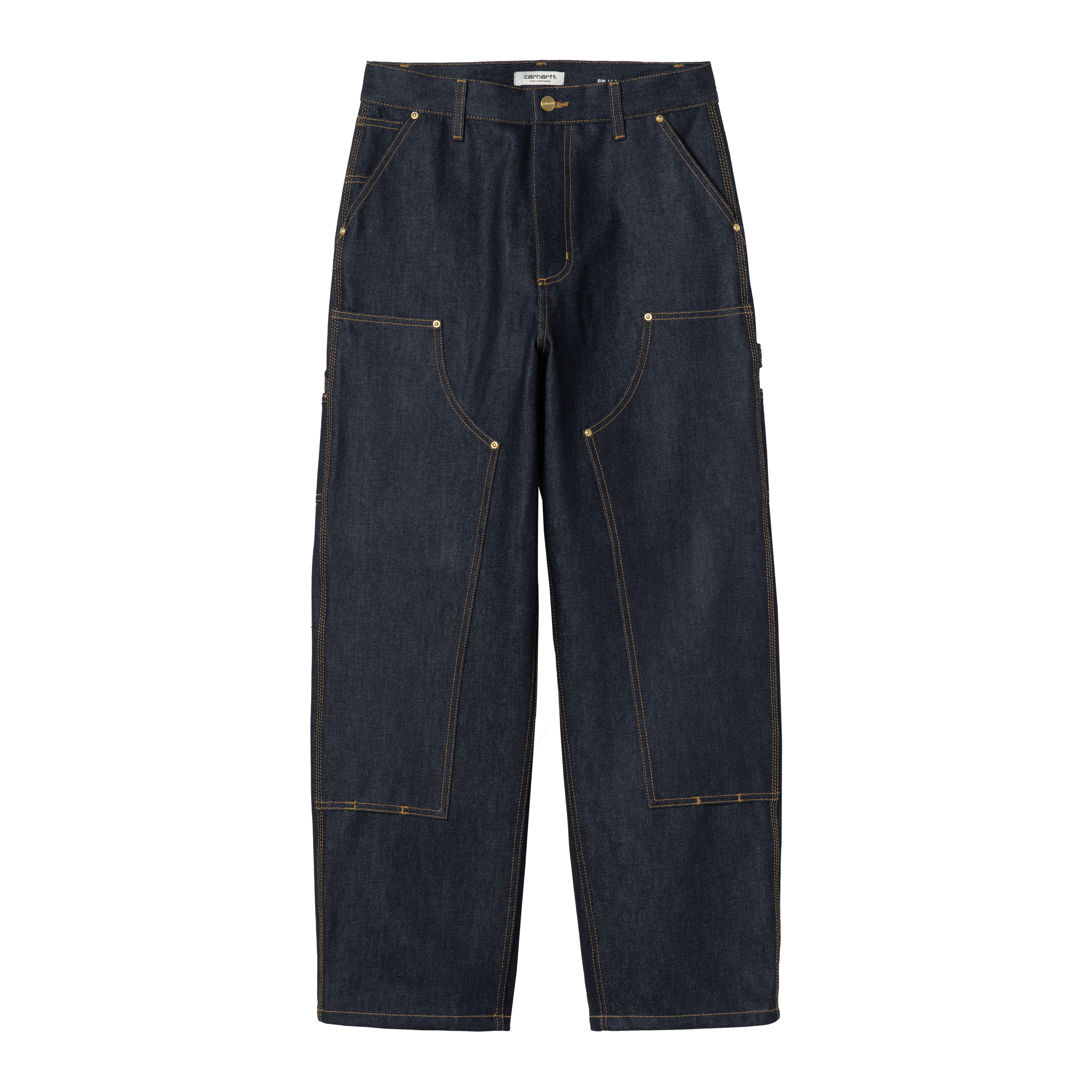 Carhartt WIP W' Brandon Double Knee Pant, Blue | Official Online Store