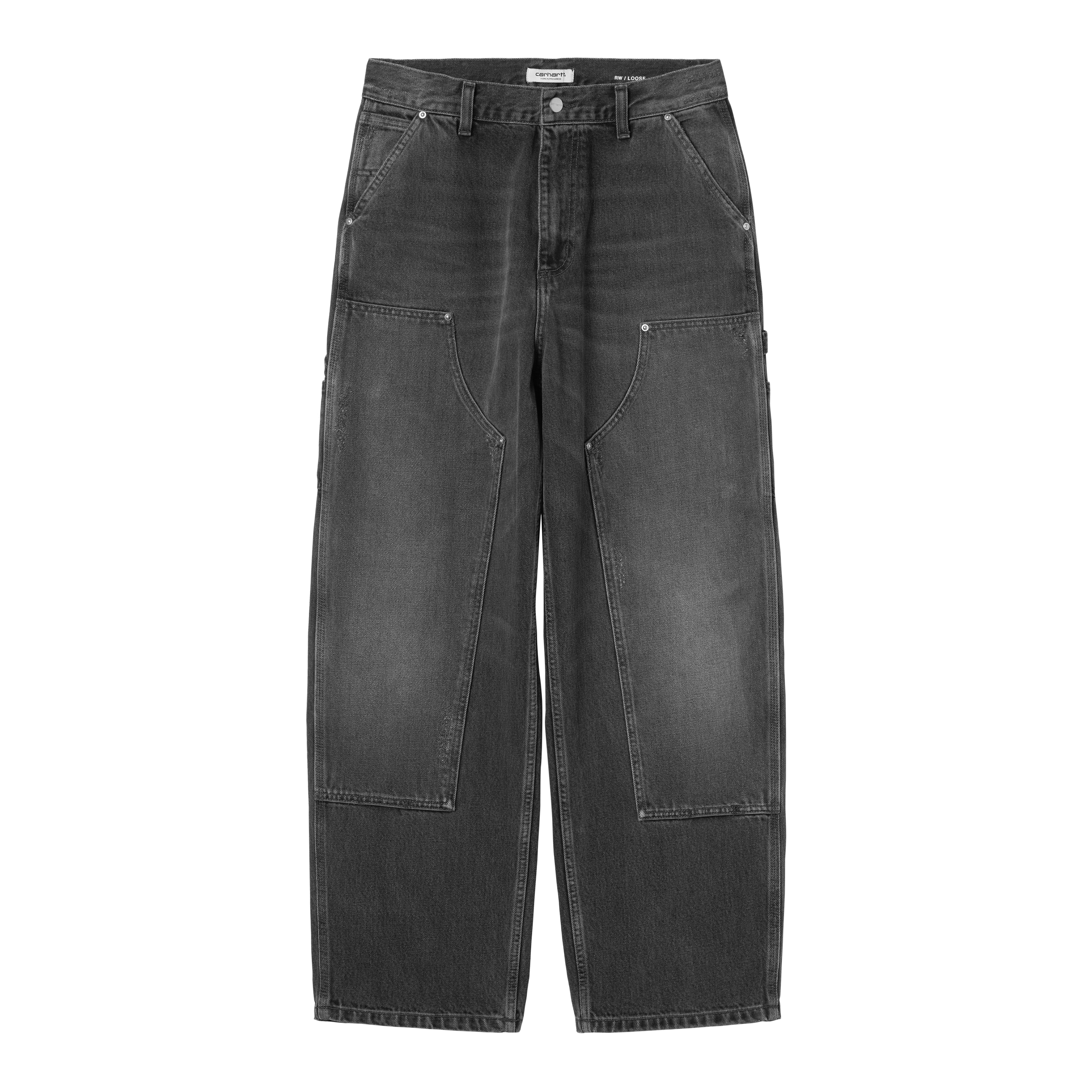Carhartt WIP W' Brandon Double Knee Pant, Black | Official Online
