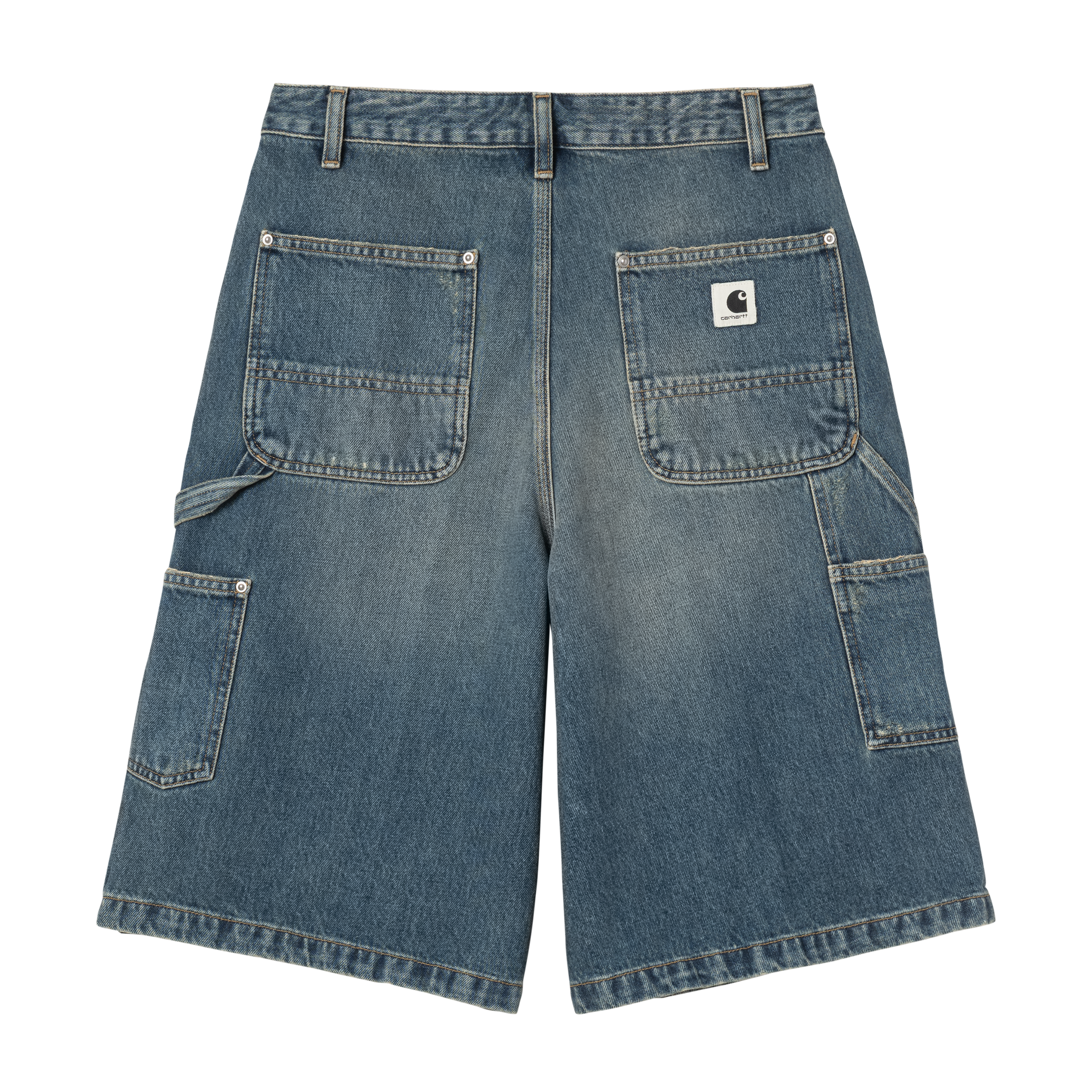 Carhartt WIP Women's Nixon Double Knee Short, Blue | Official
