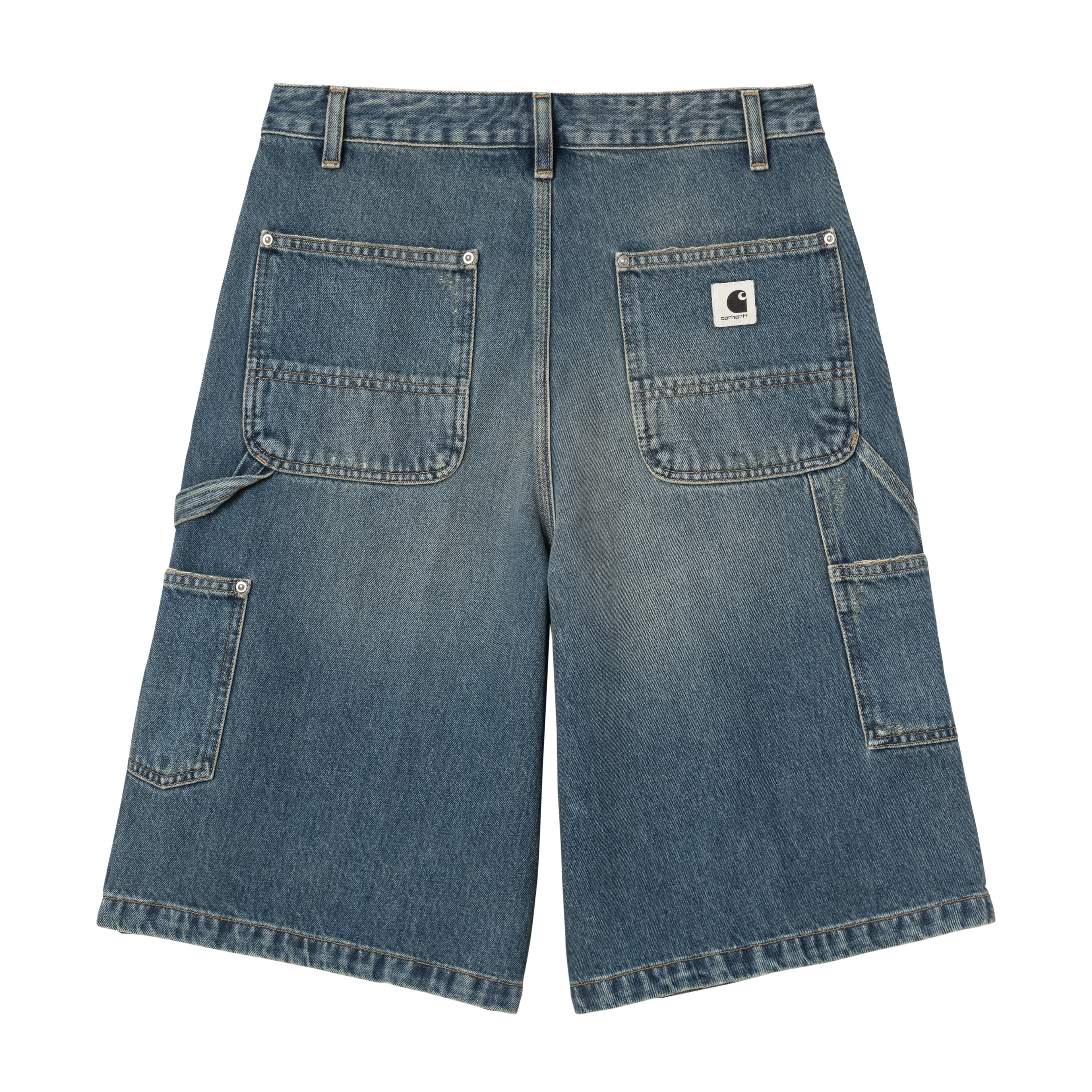 Carhartt WIP Women's Nixon Double Knee Short, Blue | Official