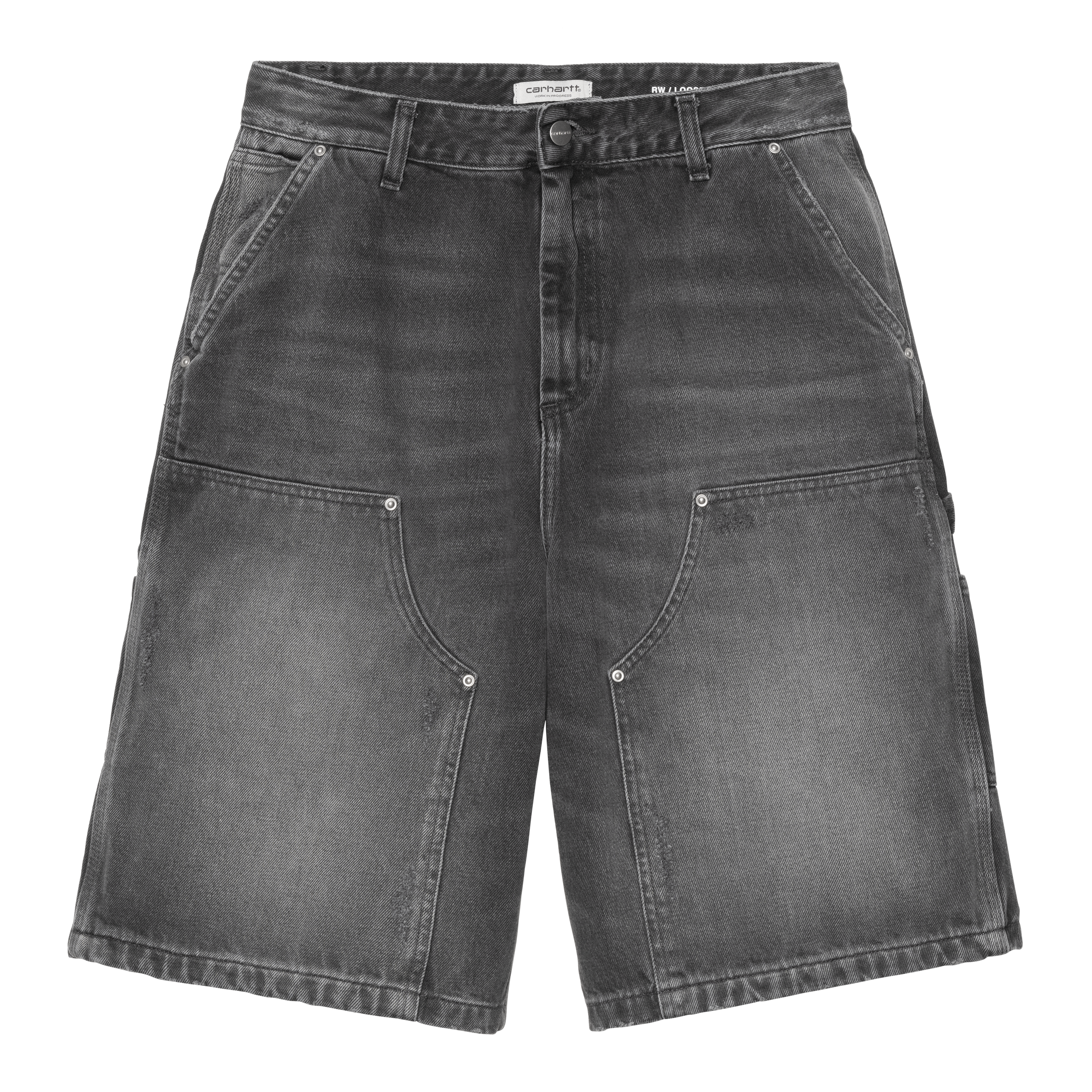 Carhartt WIP Women's Nixon Double Knee Short, Black | Official