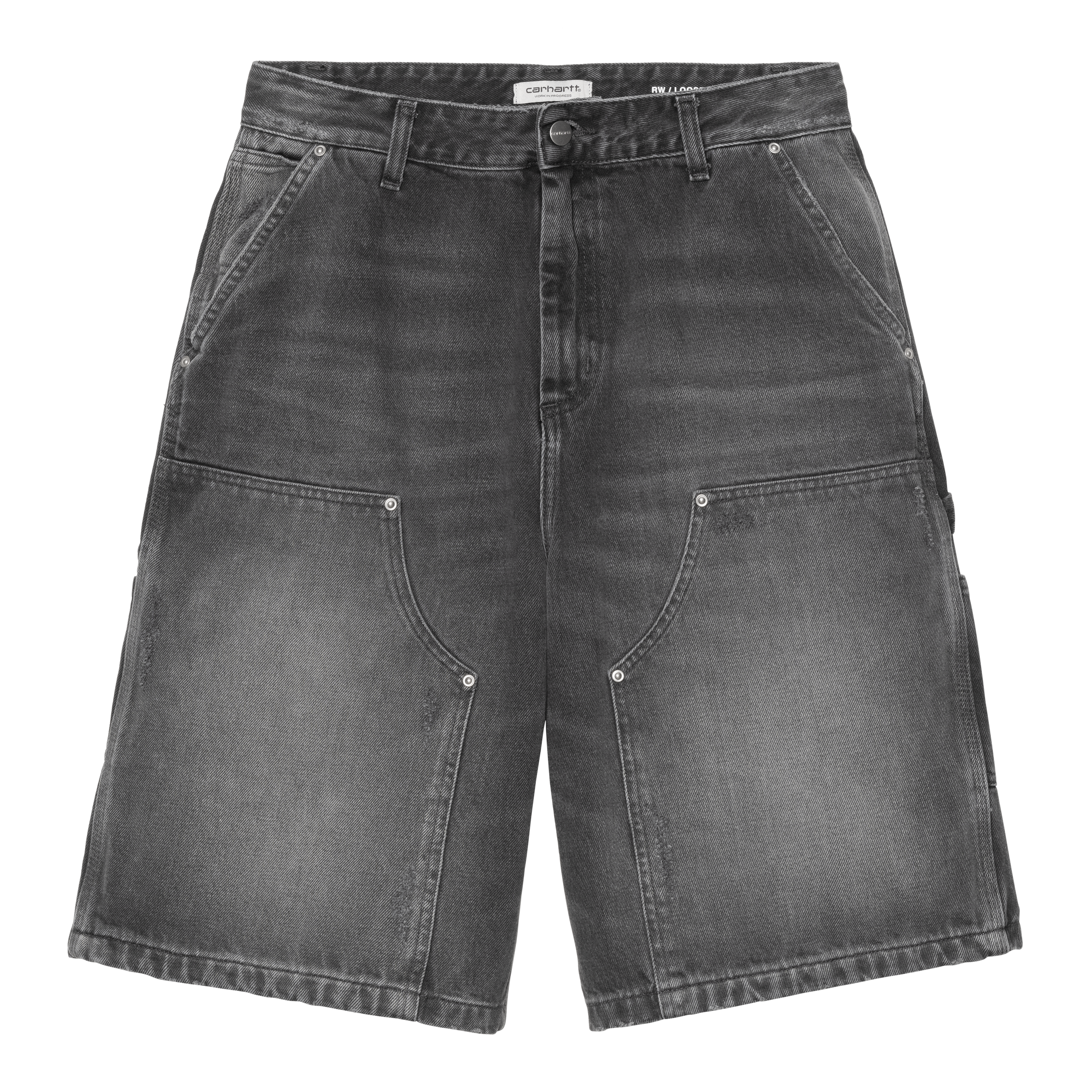 Carhartt WIP Women's Nixon Double Knee Short, Black | Official