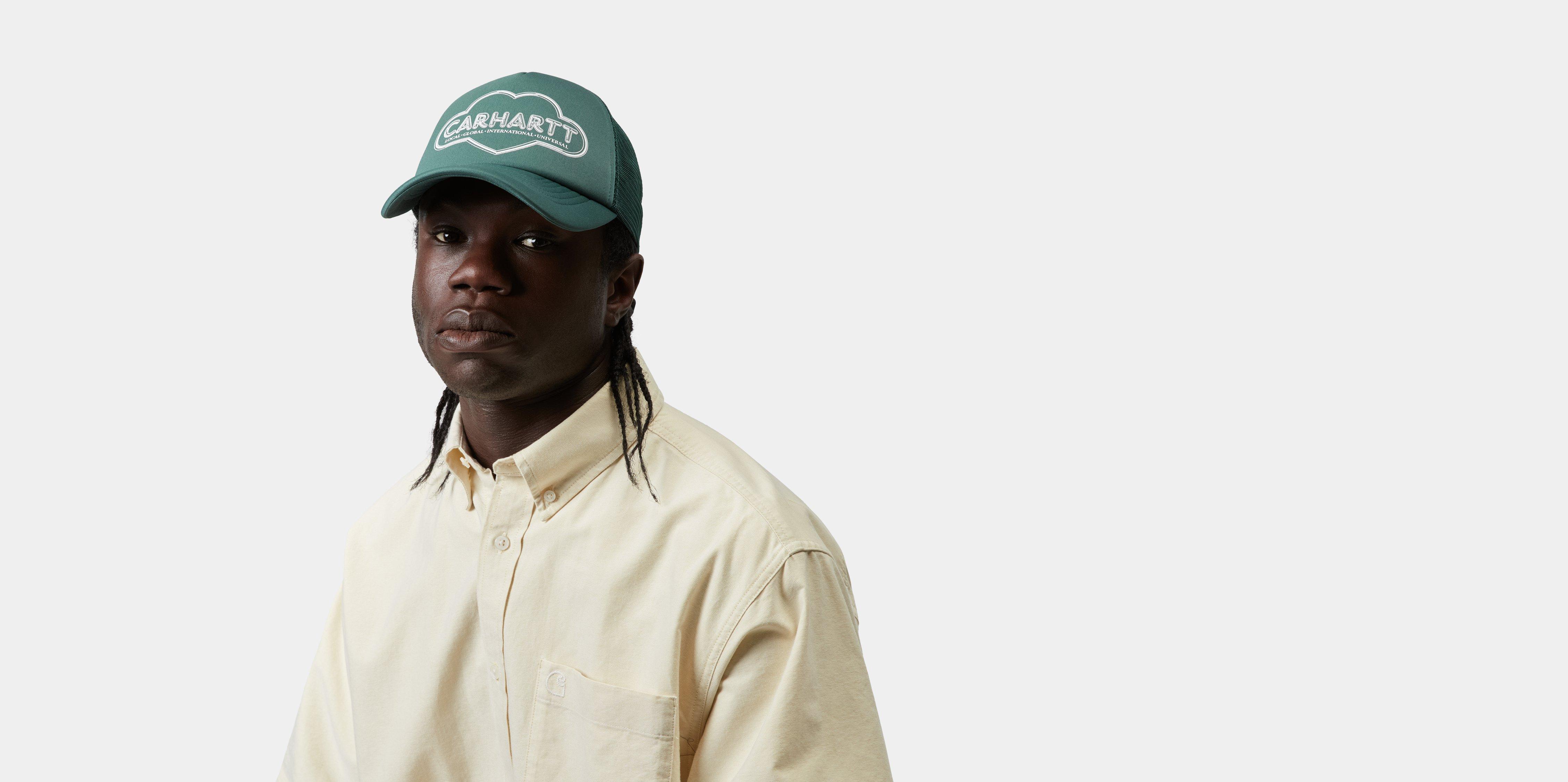 Carhartt WIP Cloud Heart Trucker Cap Lily | green