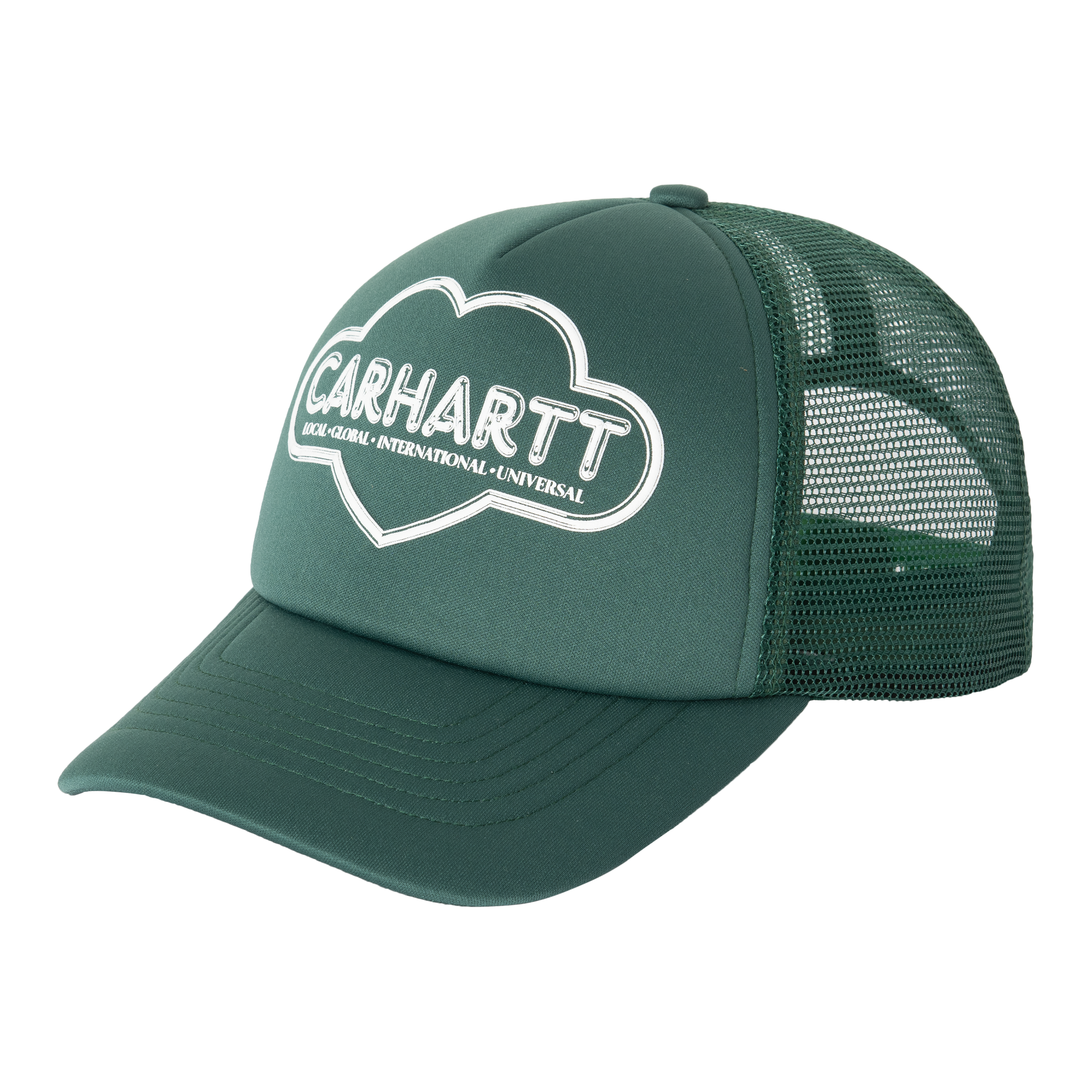 Carhartt WIP Cloud Heart Trucker Cap Lily | green