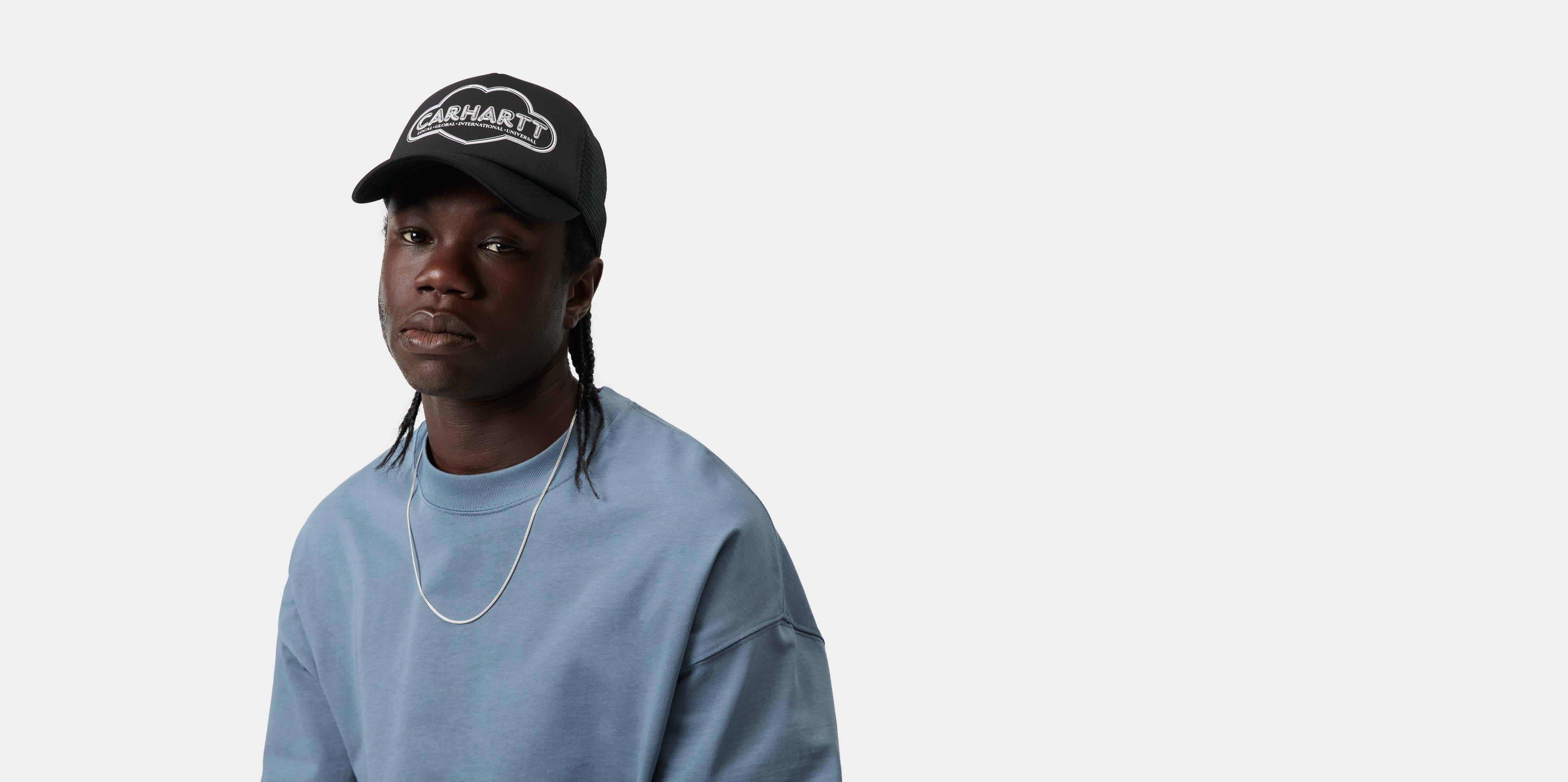 Carhartt WIP Cloud Heart Trucker Cap Black