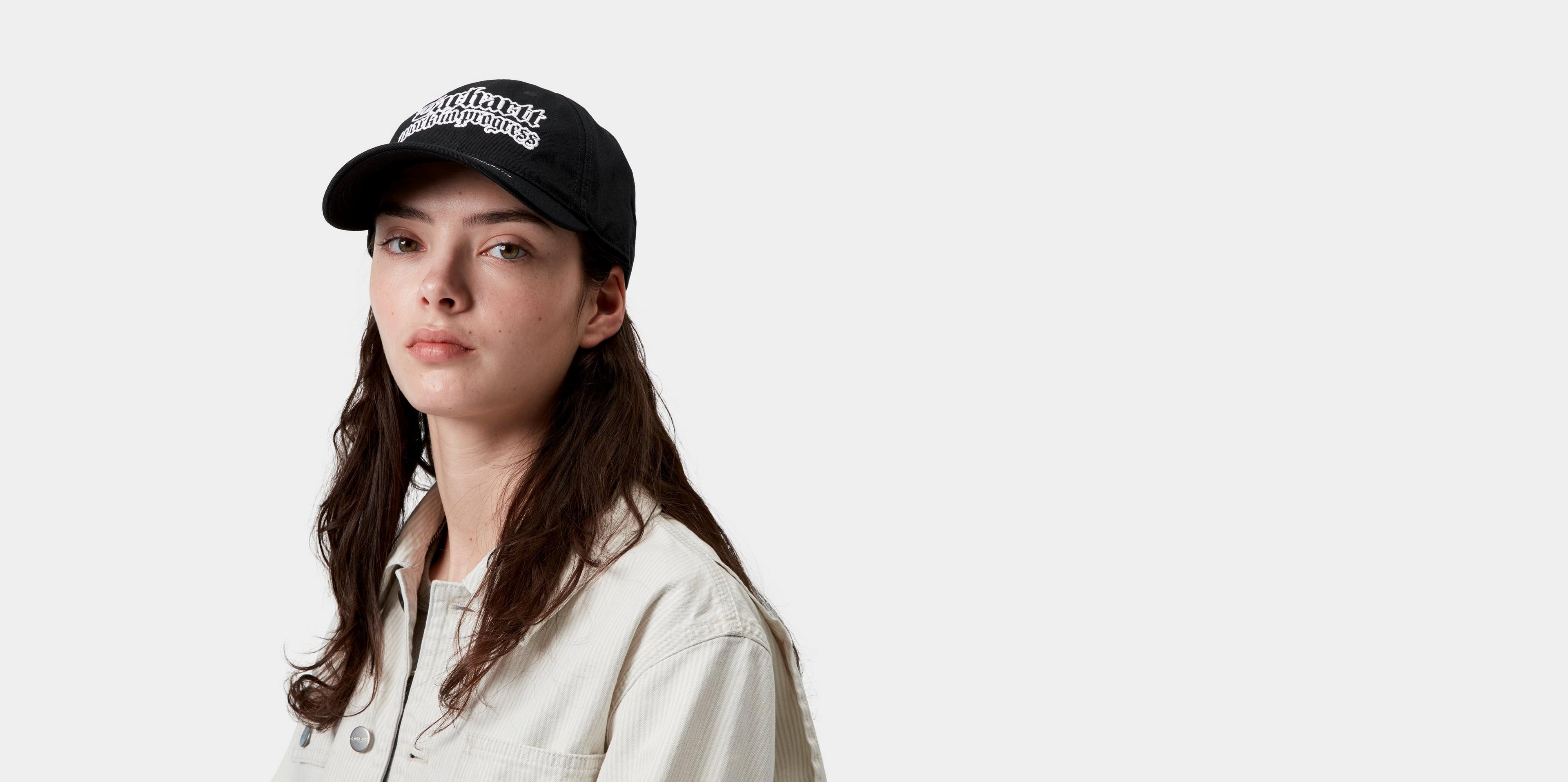 Carhartt WIP World Tour Cap, Black / White | Official Online Store