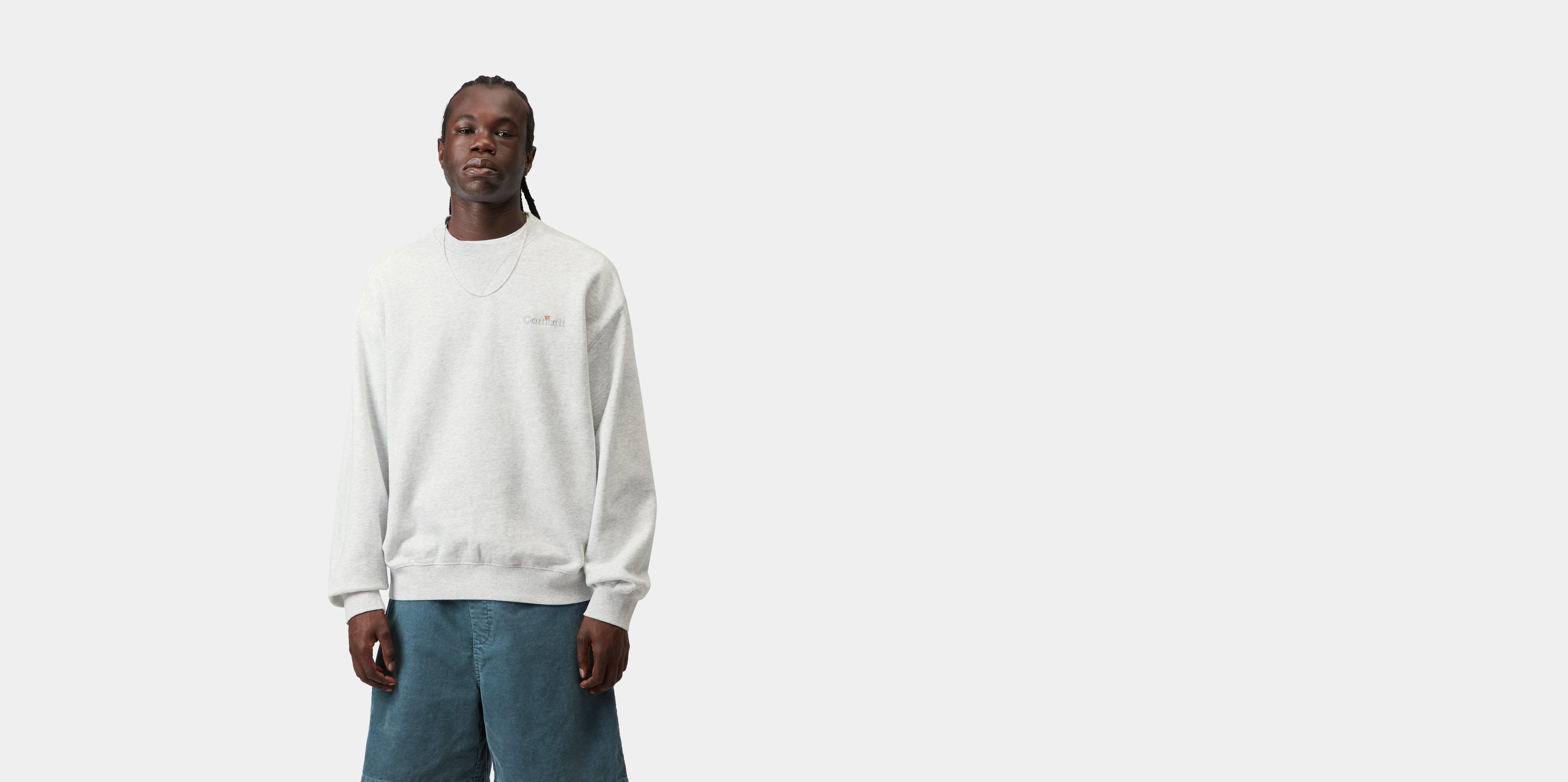 Carhartt WIP WIP Label Sweatshirt Ash Heather | grey | XS | Men