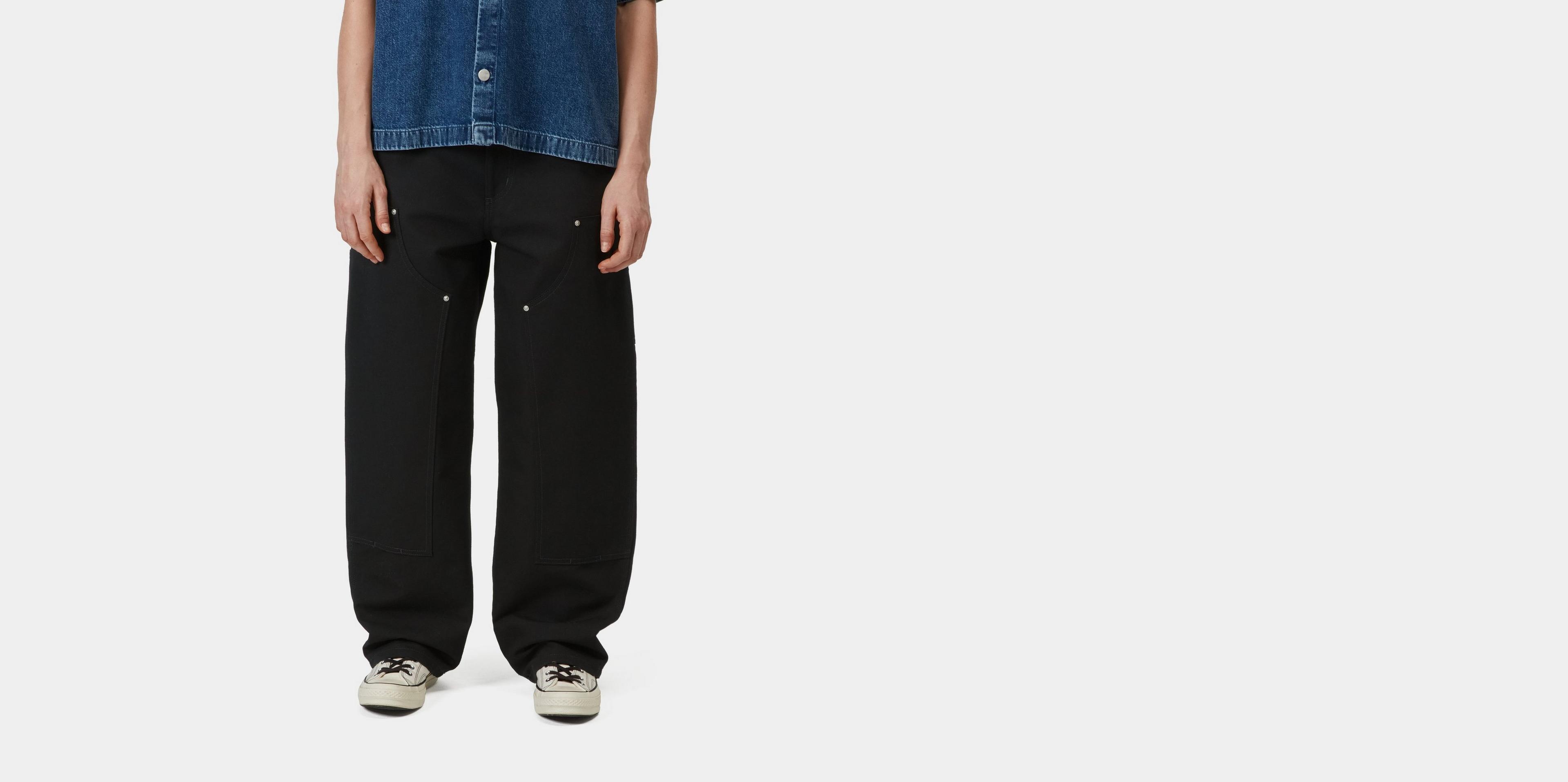 Carhartt WIP W' Brandon Double Knee Pant, Black | Official Online