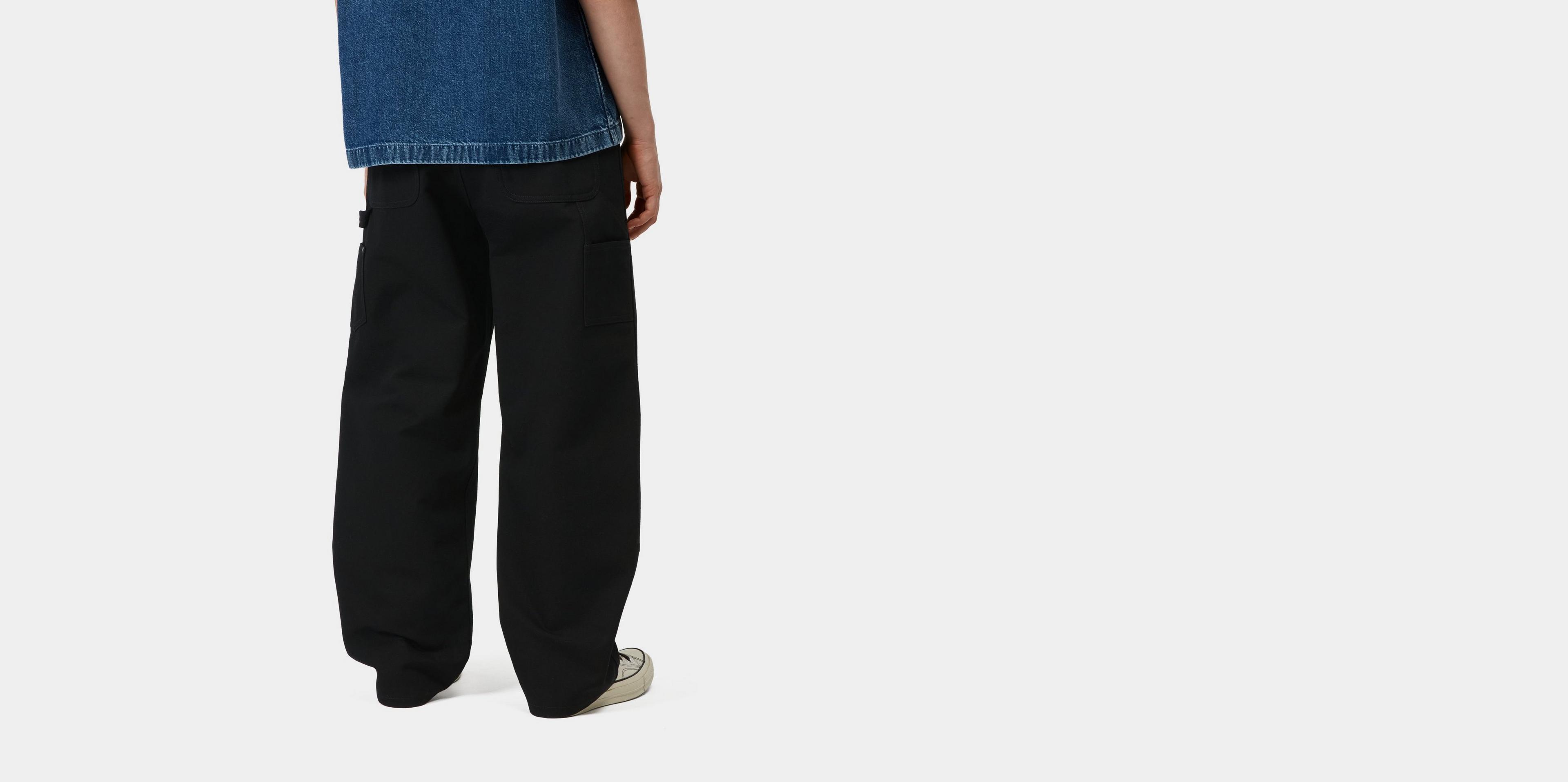 Carhartt WIP Women's Brandon Double Knee Pant, Black | Official