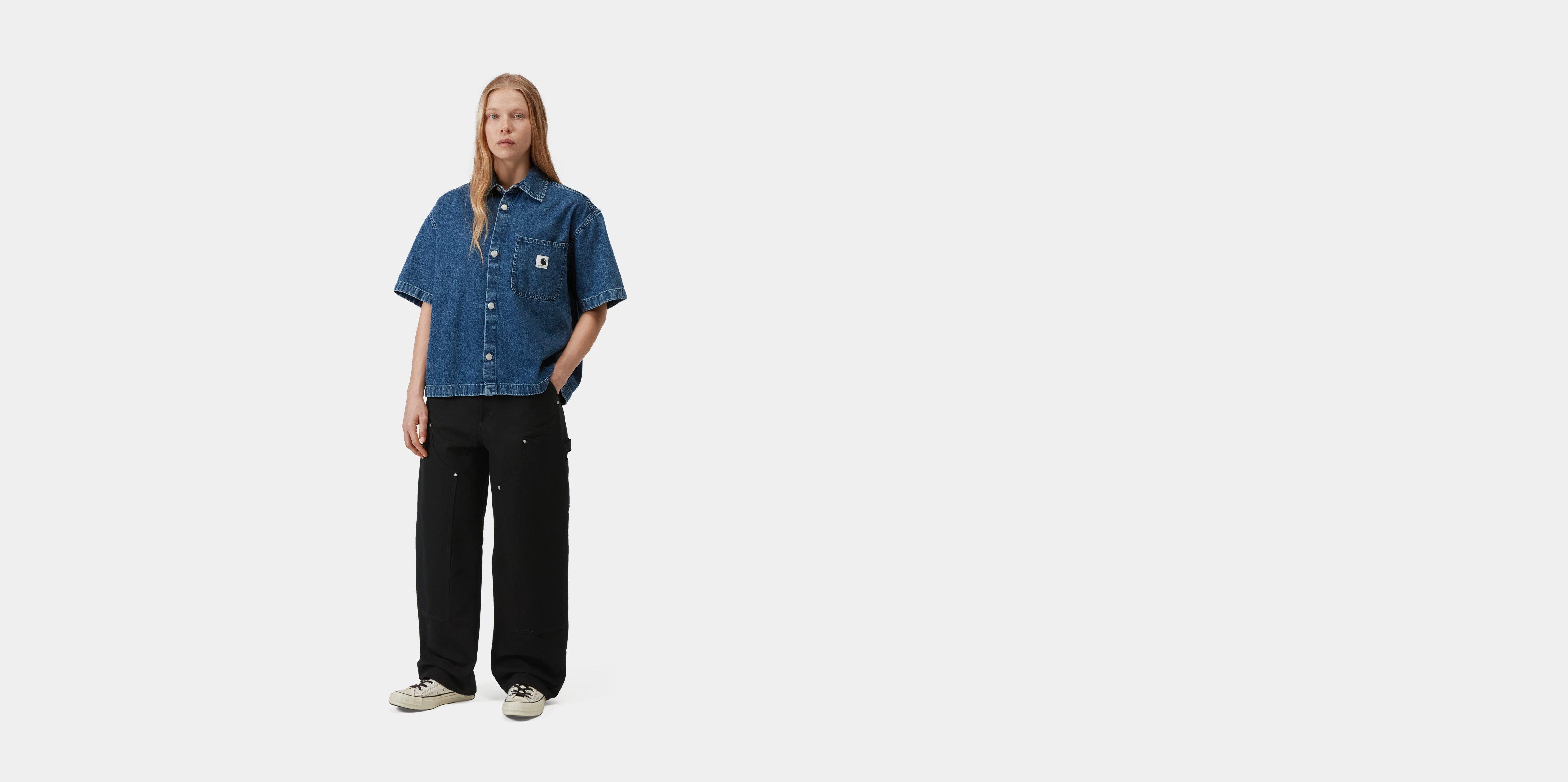 Carhartt WIP W' Brandon Double Knee Pant, Black | Official Online