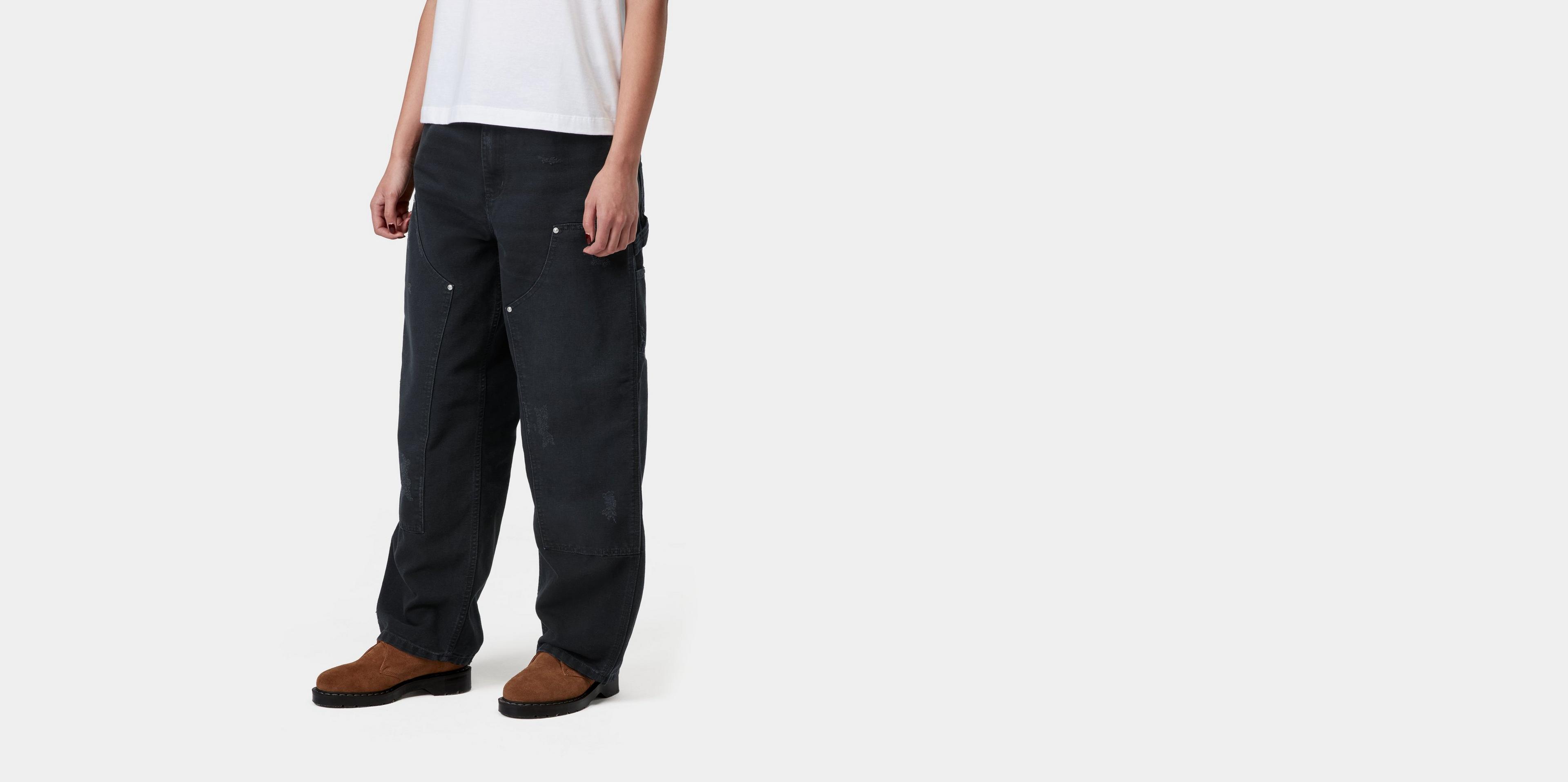 Carhartt WIP W' Brandon Double Knee Pant, Black | Official Online
