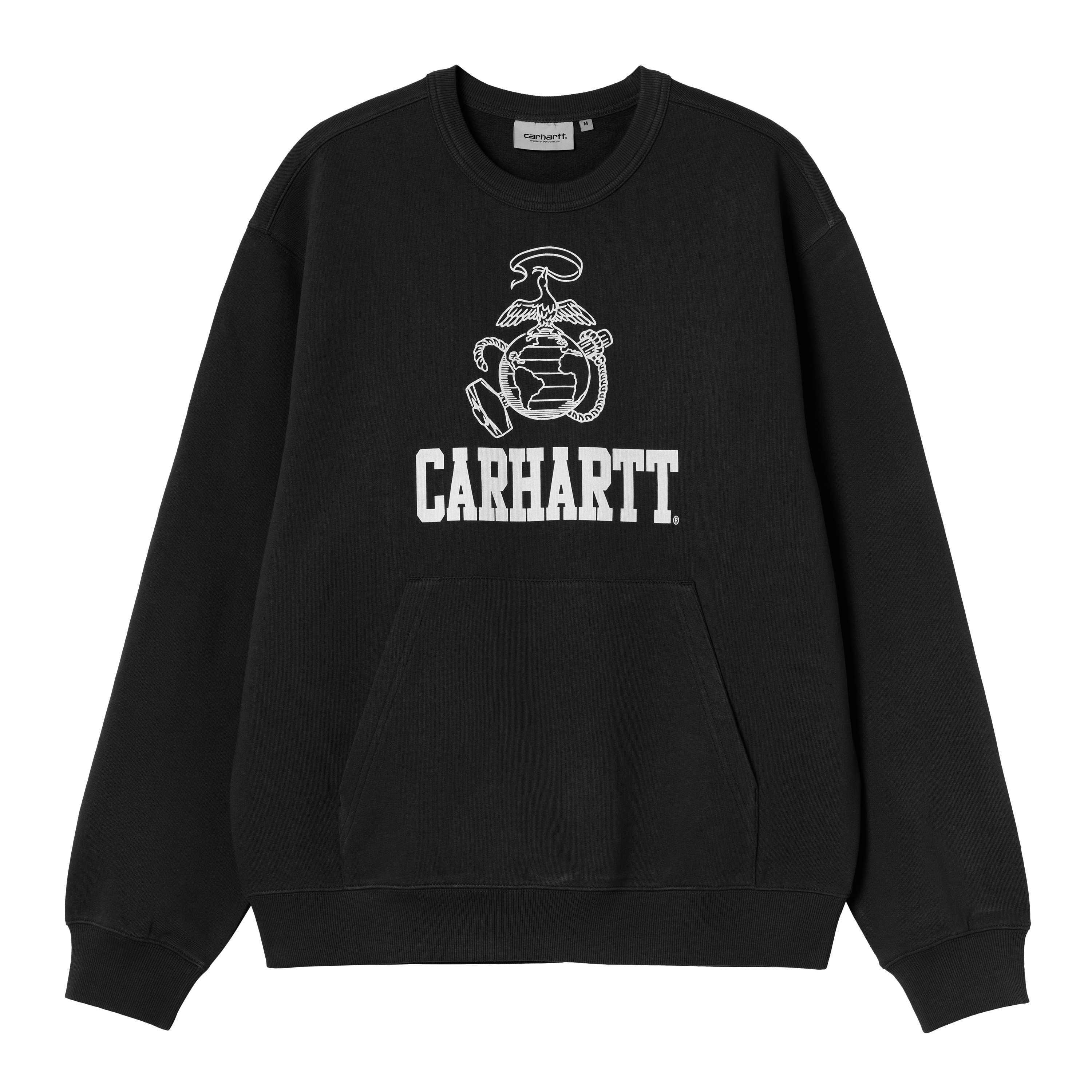 Carhartt WIP Pond Corps Sweatshirt Black | XXL | Men