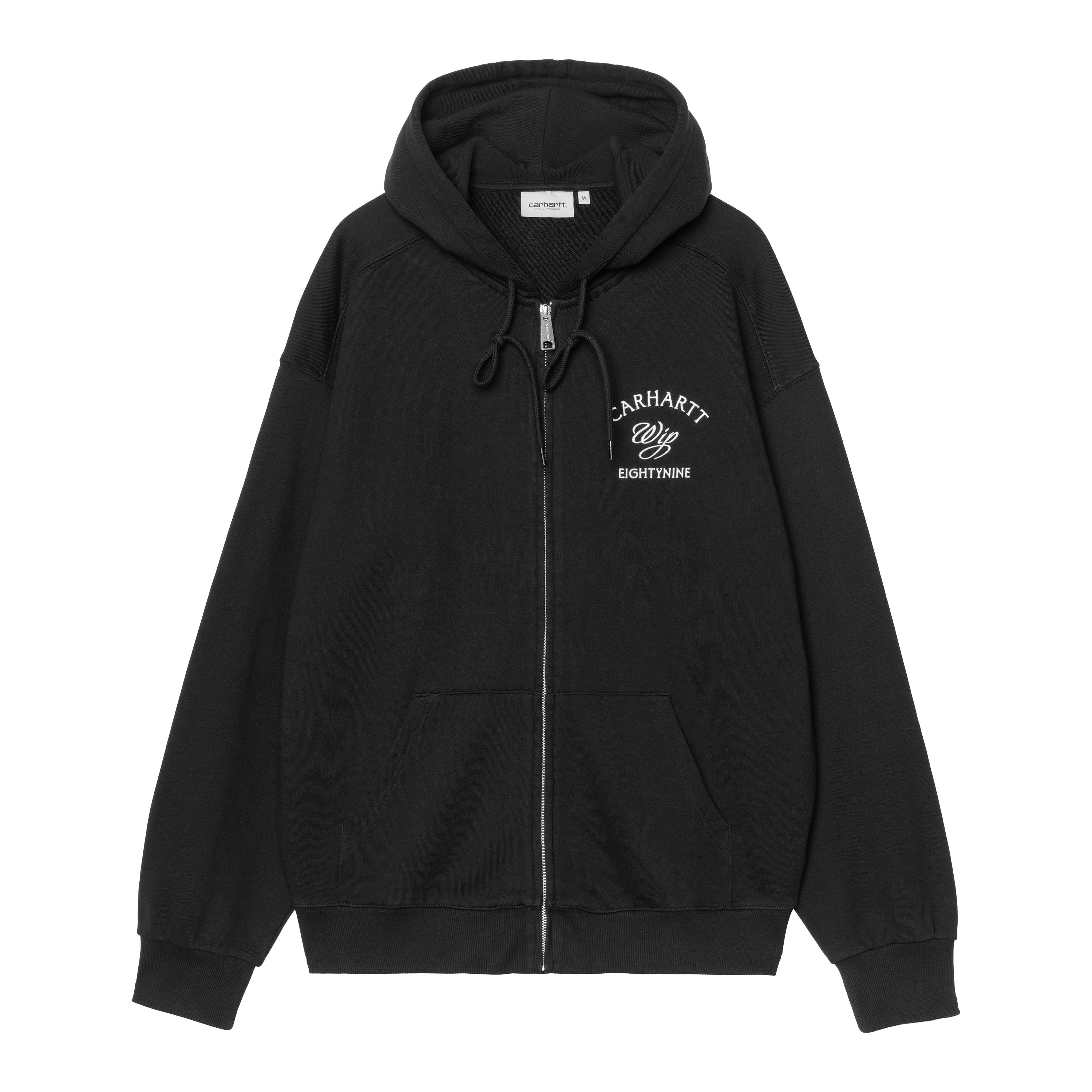Carhartt WIP Hooded Eightynine Sweat Jacket, Black | Official