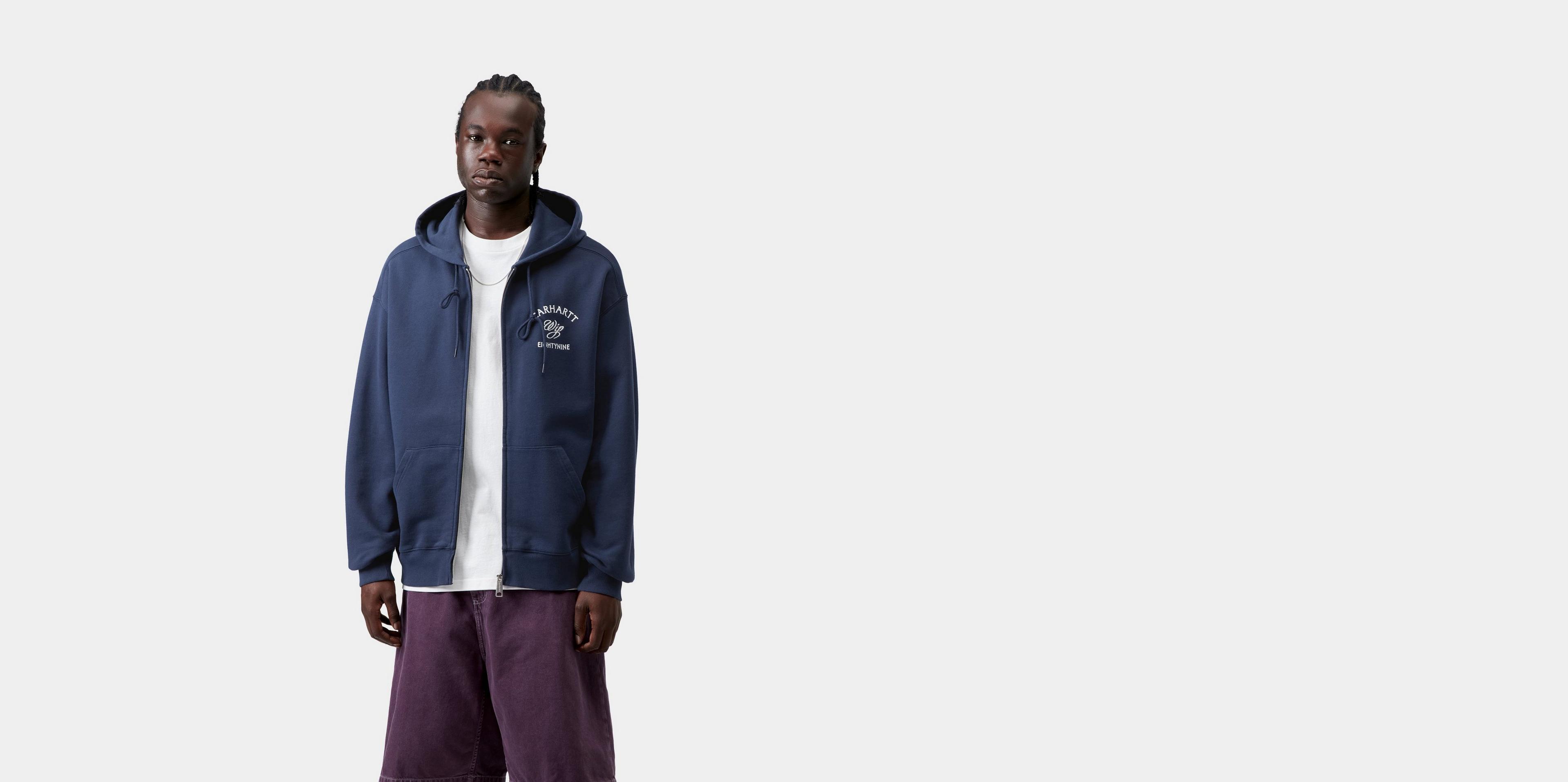 Carhartt WIP Hooded Eightynine Sweat Jacket, Jupiter | Official