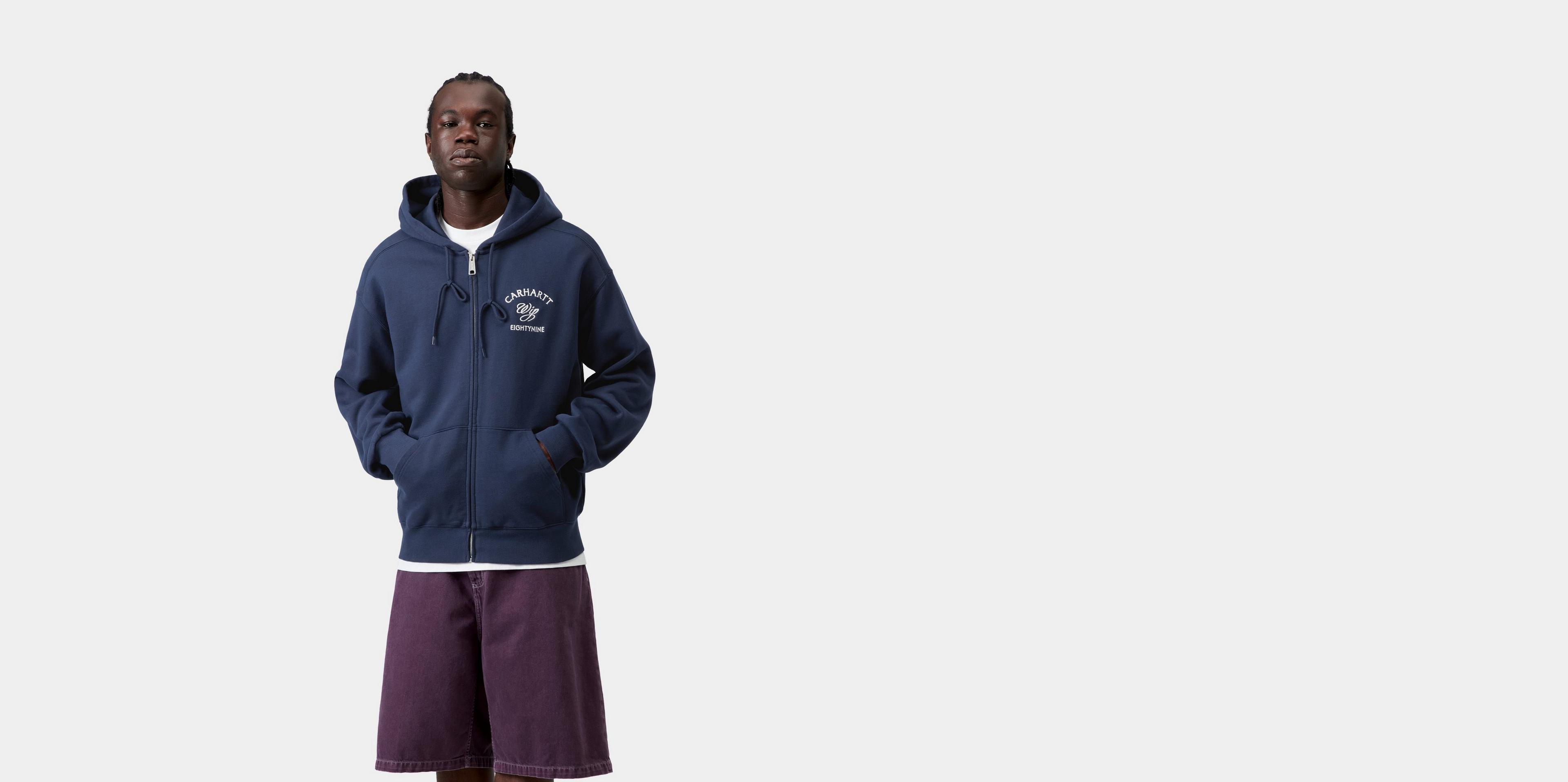 Carhartt WIP Hooded Eightynine Sweat Jacket, Jupiter | Official