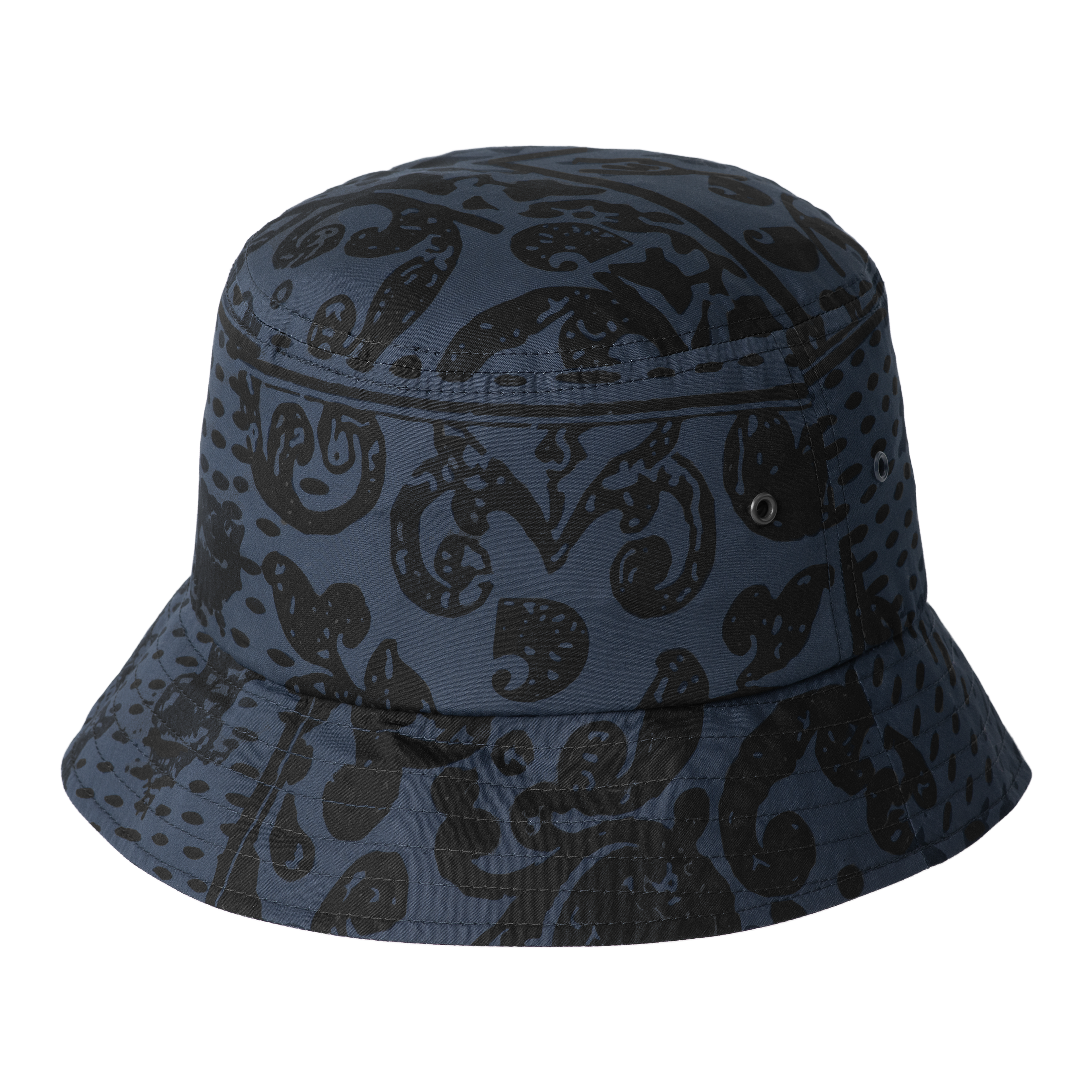 Carhartt WIP Mercer Bucket Hat, Mercer Stripe, Graphite / Wax