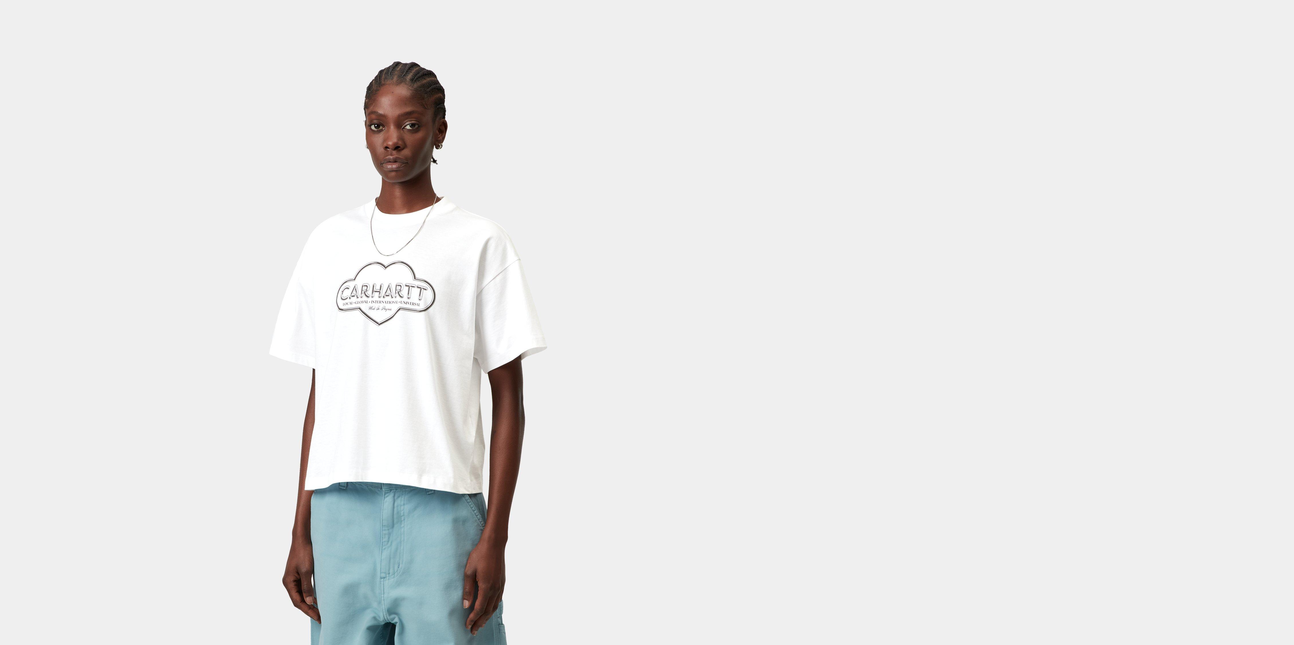 Carhartt WIP W' S/S Cloud Heart T-Shirt White | S | Women