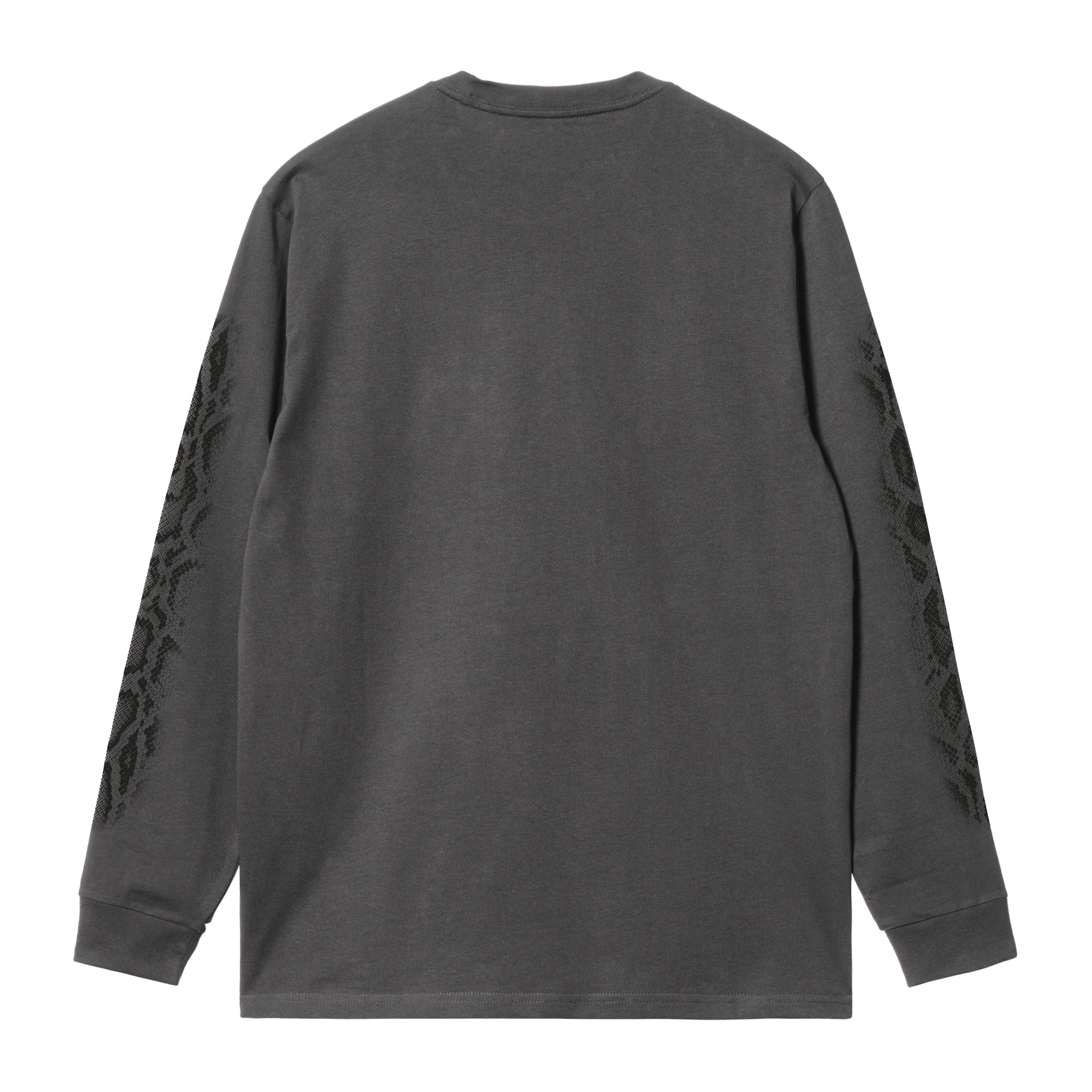 Carhartt WIP L/S Camo Snake T-Shirt, Black | Official Online Store