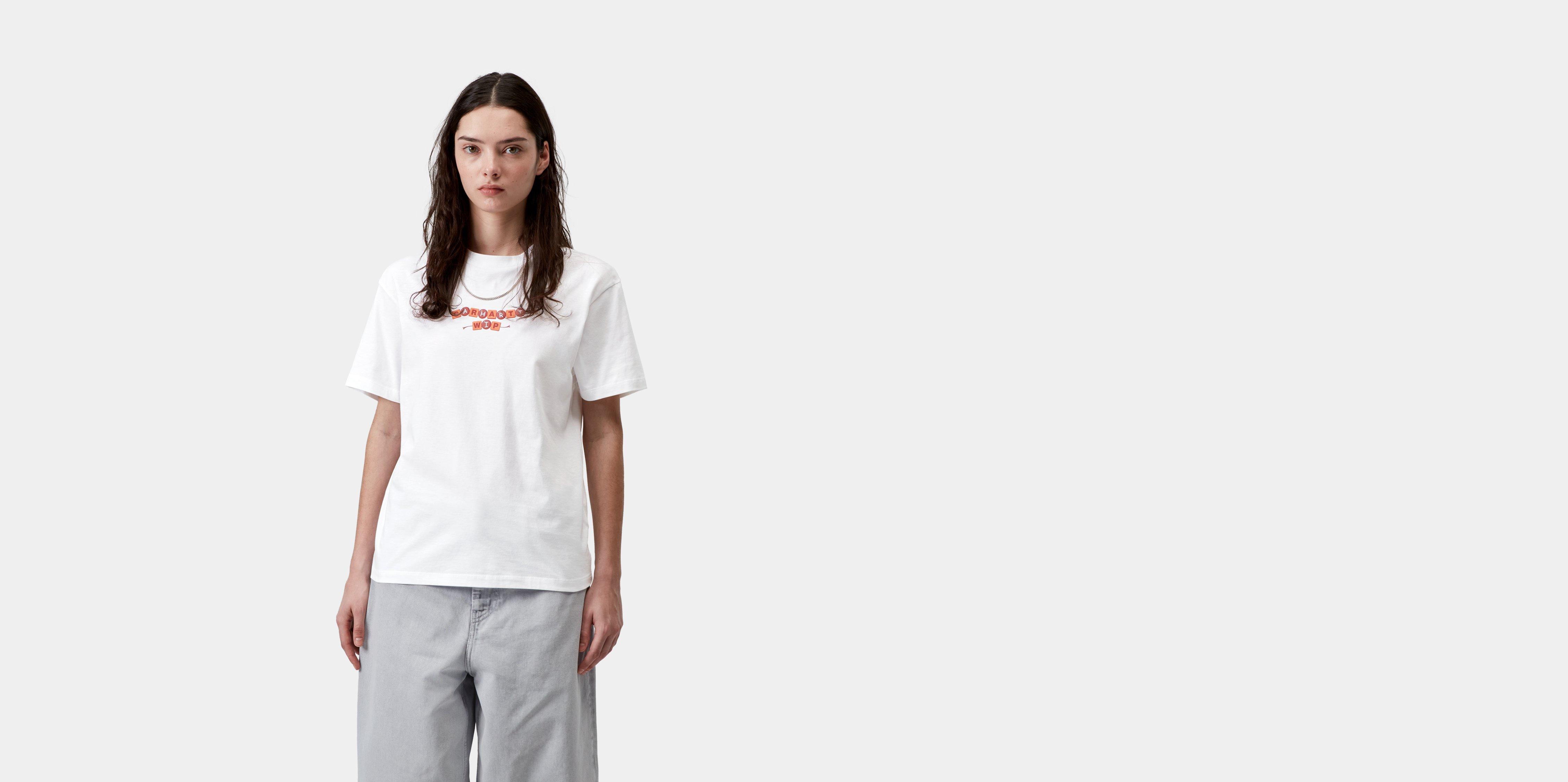 Carhartt WIP W' S/S ABC T-Shirt White | S | Women