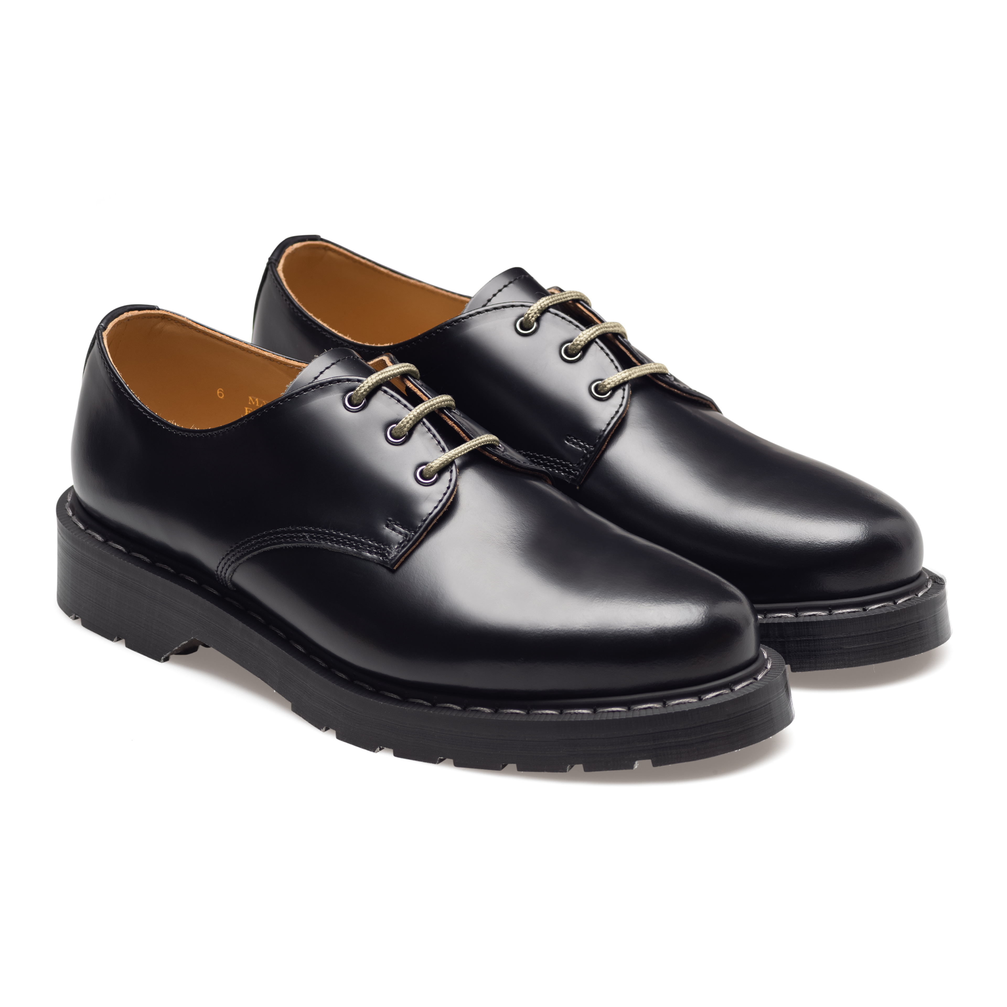 Carhartt WIP Solovair x Carhartt WIP 3-Eye Gibson, Black