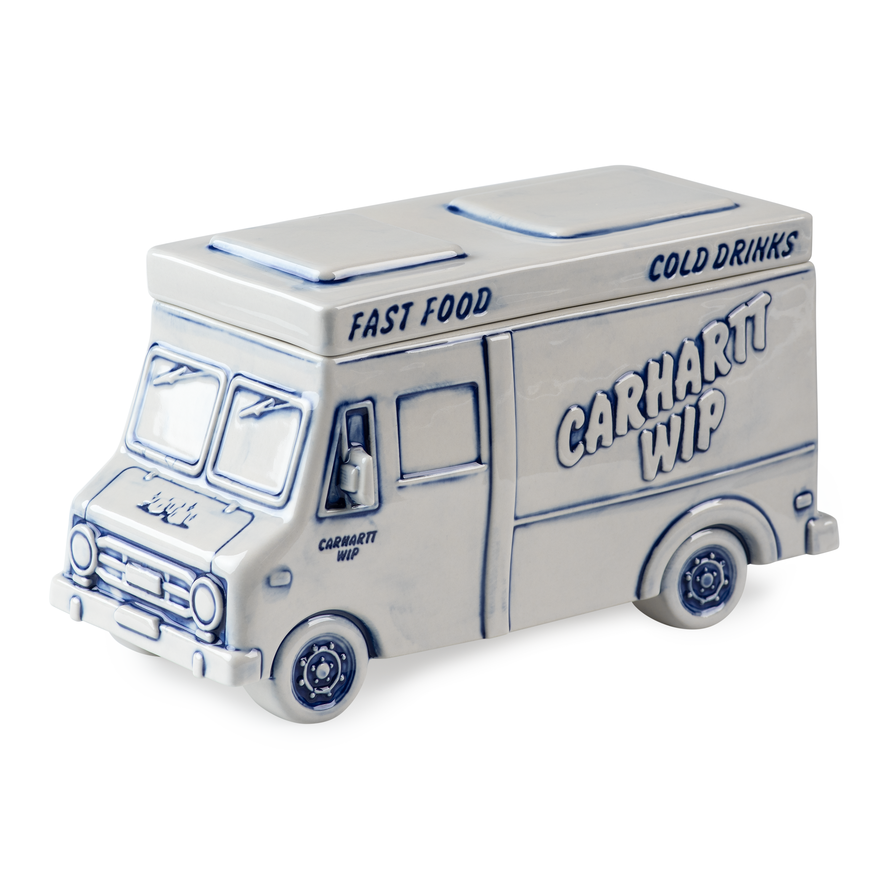 Carhartt WIP Cold Drinks Dispenser Wax / Blue | white
