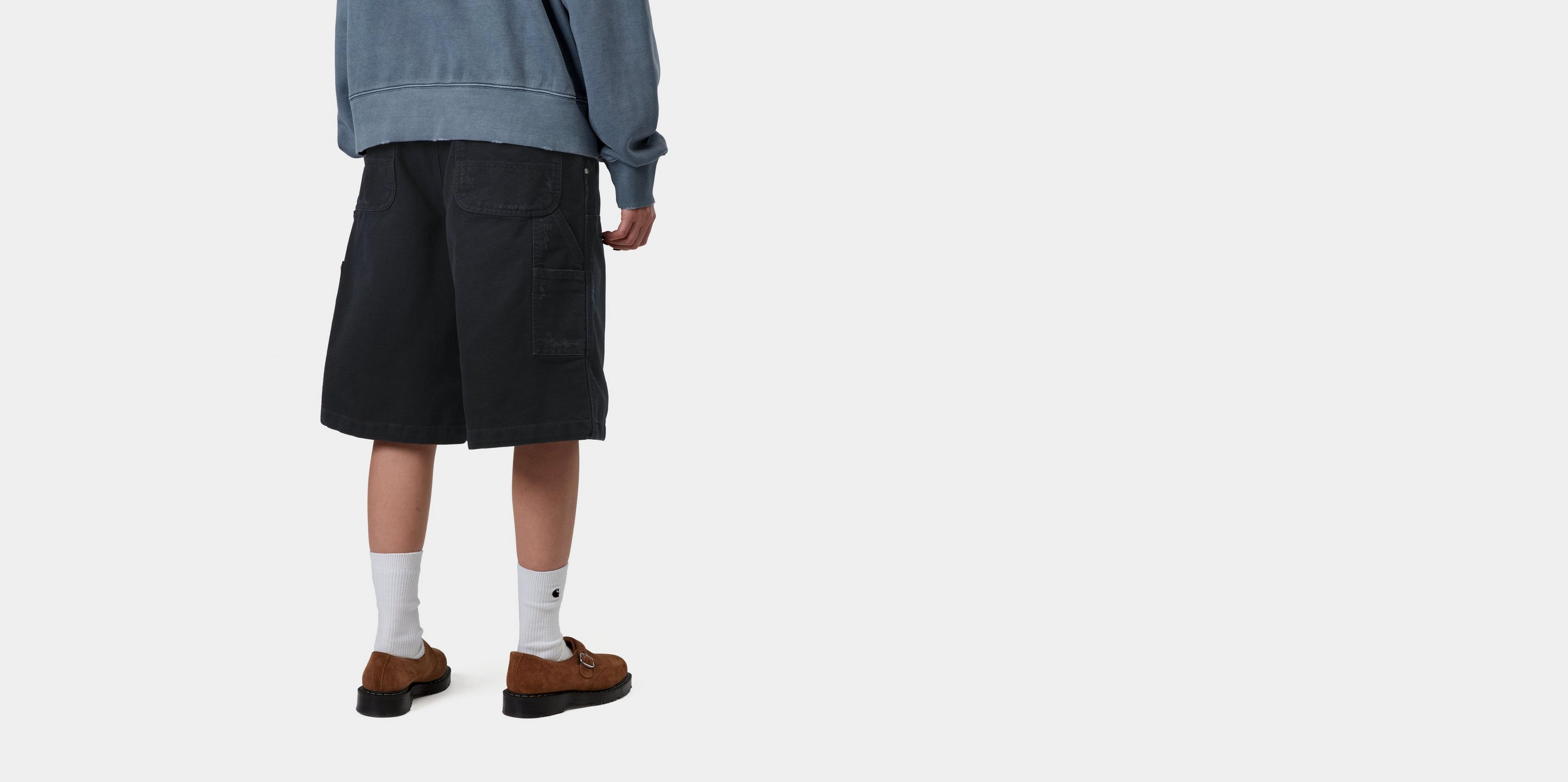Carhartt WIP W' Nixon Double Knee Short, Black | Official Online Store