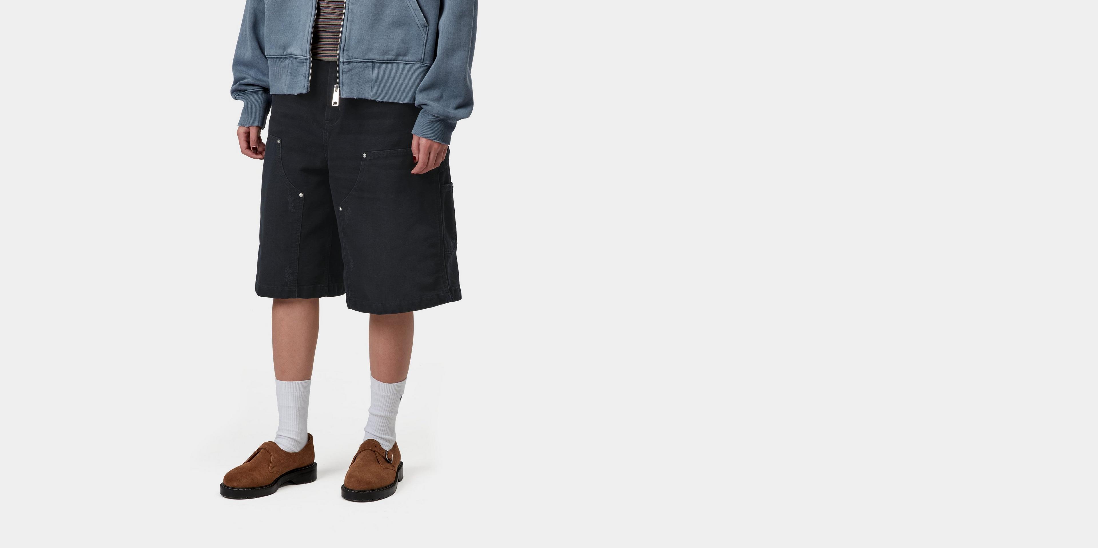 Carhartt WIP Women's Nixon Double Knee Short, Black | Official