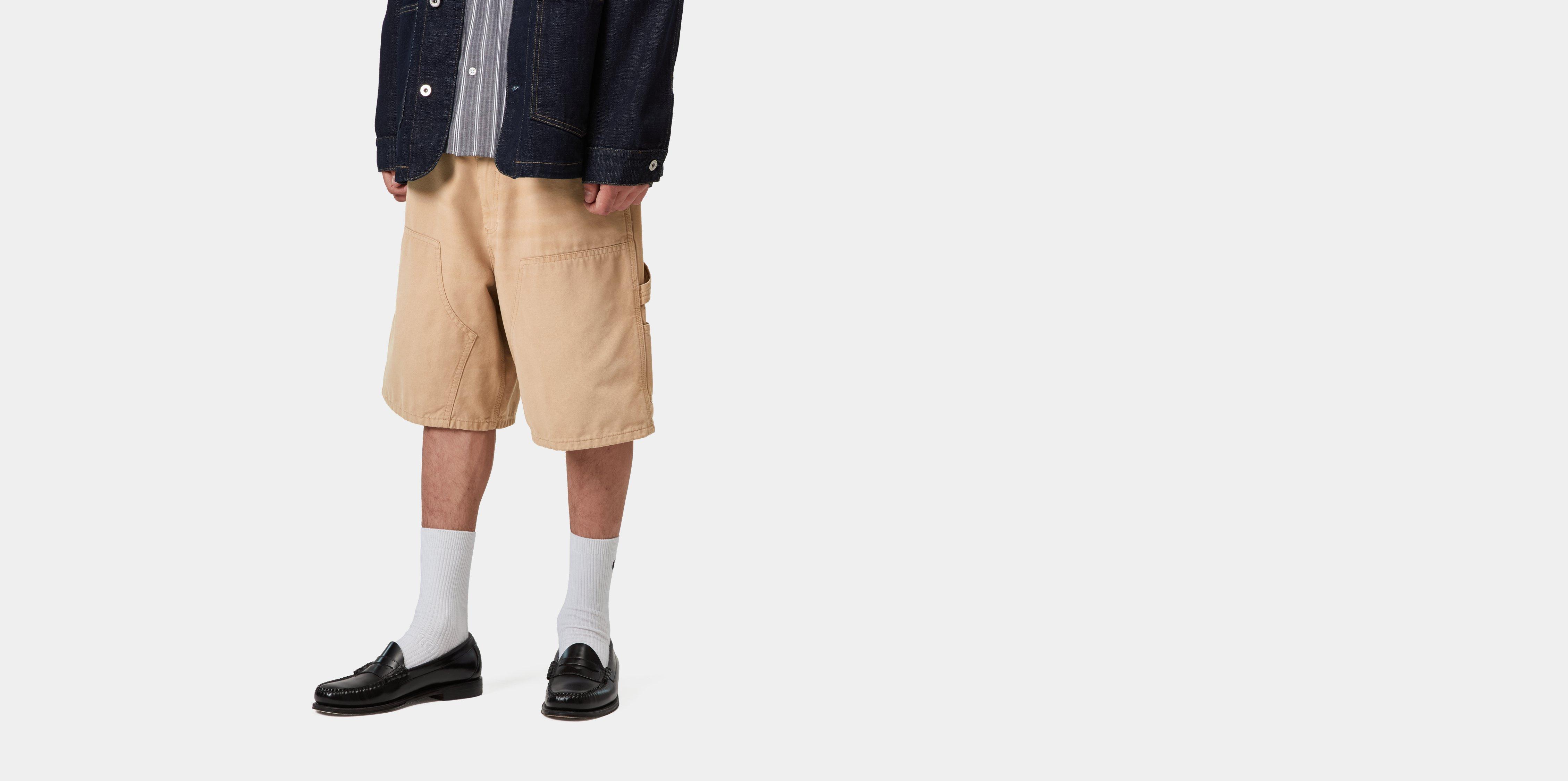 Carhartt WIP Double Knee Short, Dusty H Brown | Official Online Store
