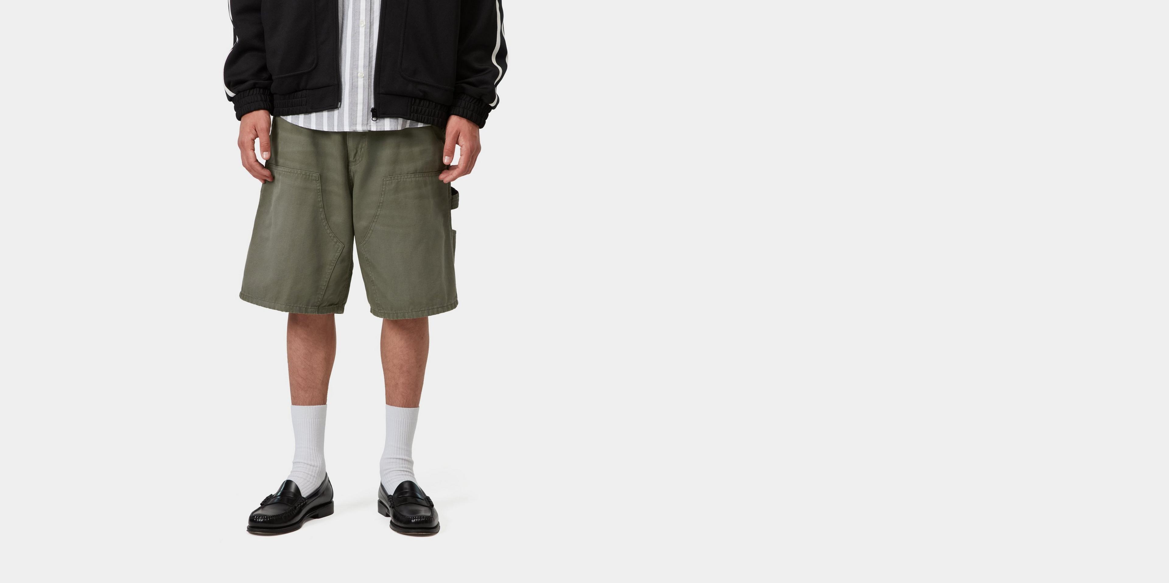 Carhartt WIP Double Knee Short, Leaf | Official Online Store