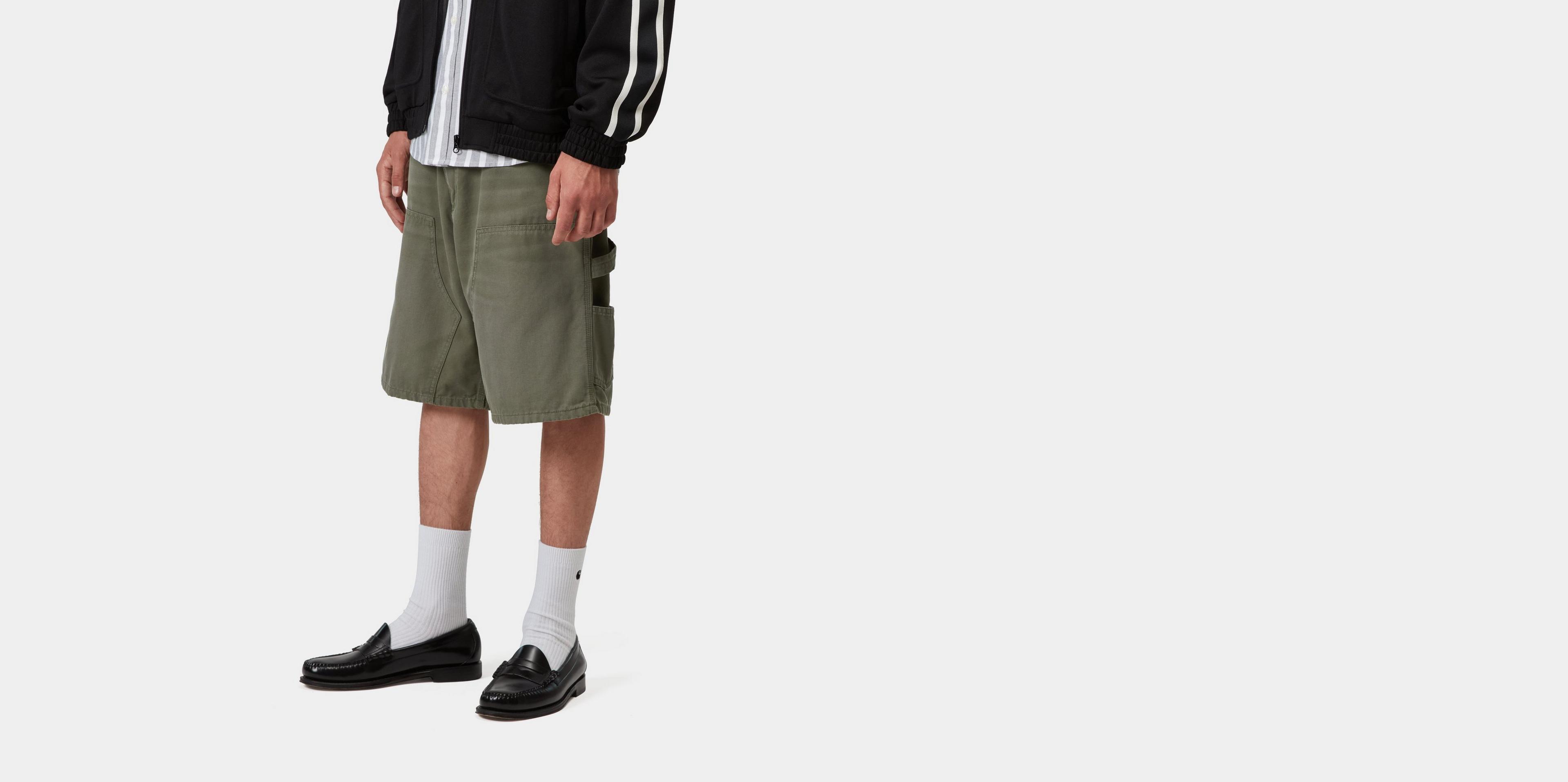Carhartt WIP Double Knee Short, Leaf | Official Online Store