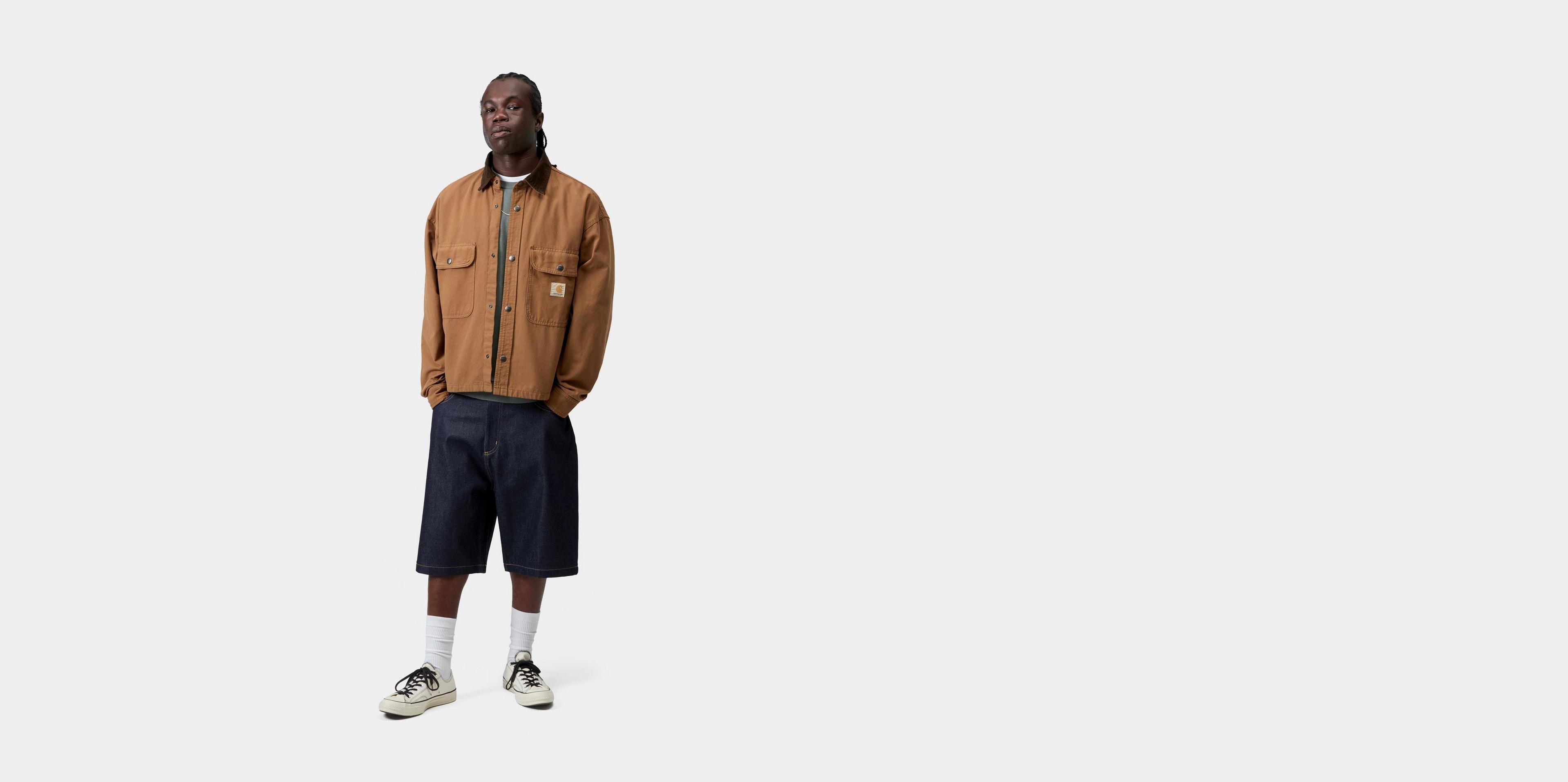 Carhartt WIP Prescott Shirt Jac, Hamilton Brown / Tobacco