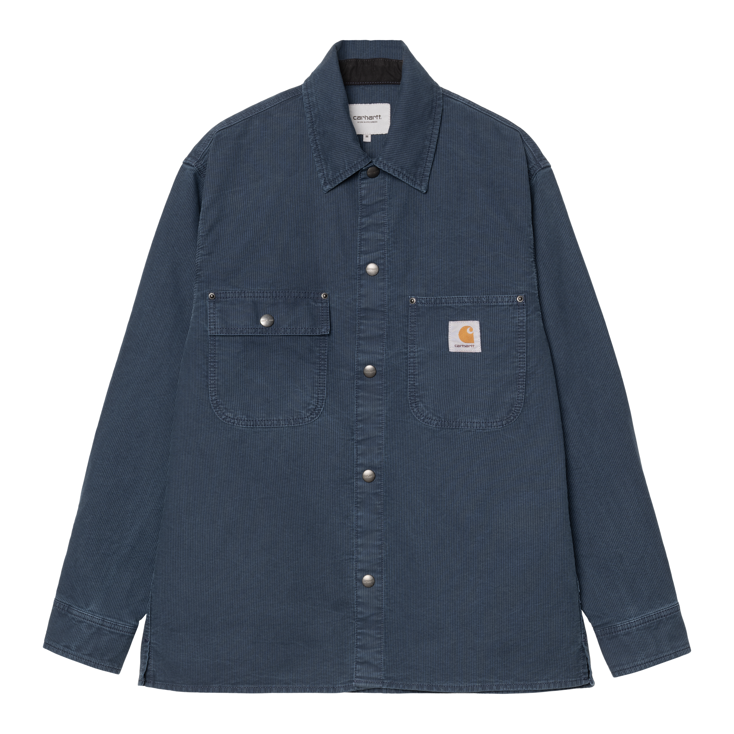 Carhartt WIP Parrish Shirt Jac Blue stone washed | M | Men